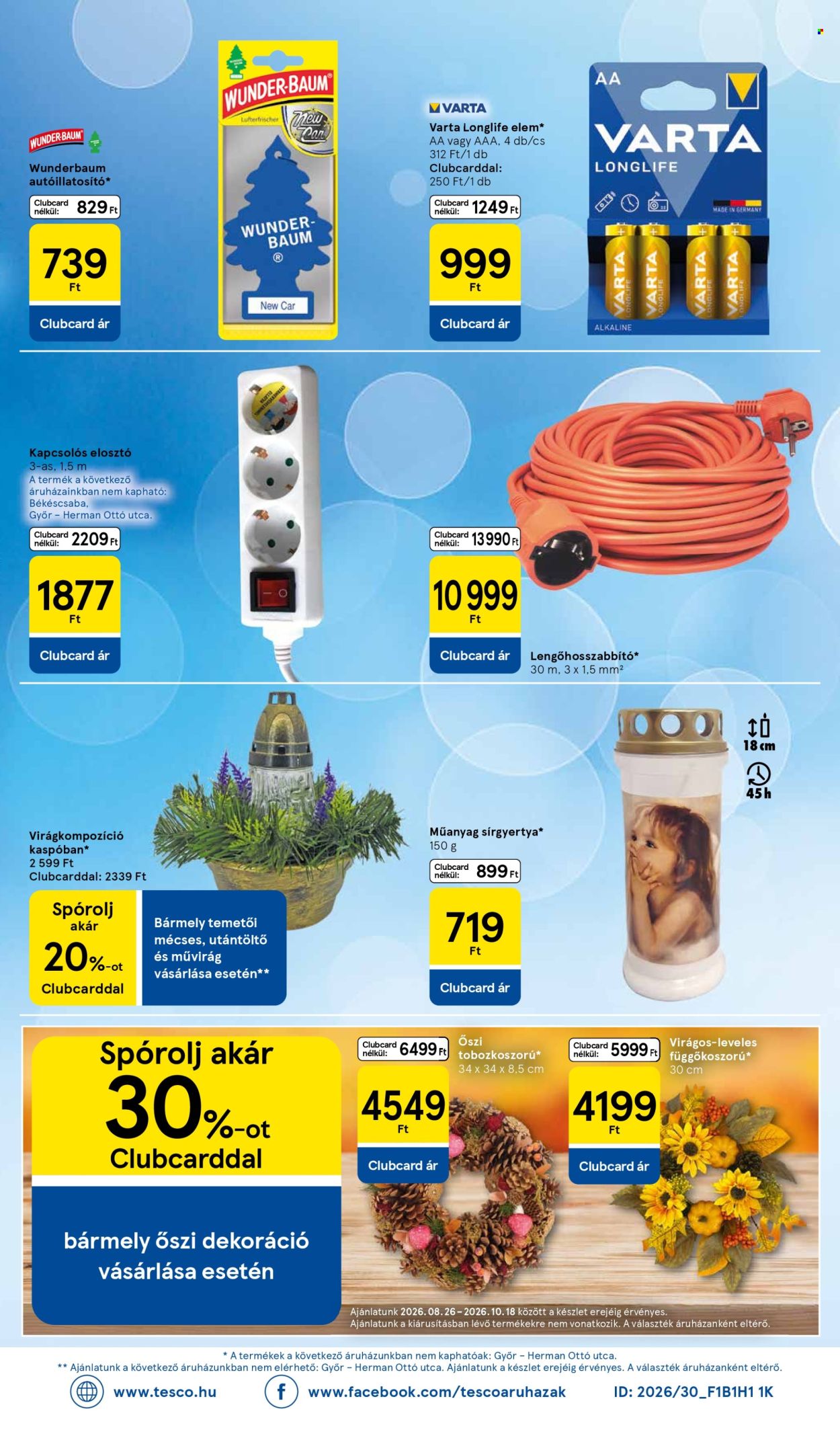 TESCO akciós újságok - 2026.10.01 - 2026.10.07. Oldal 8