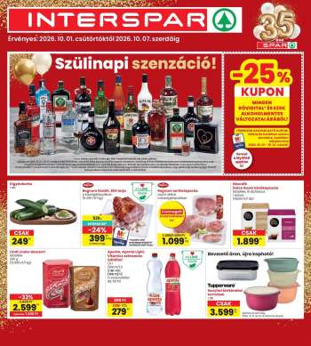 Újság INTERSPAR - 2026.10.01 - 2026.10.07.