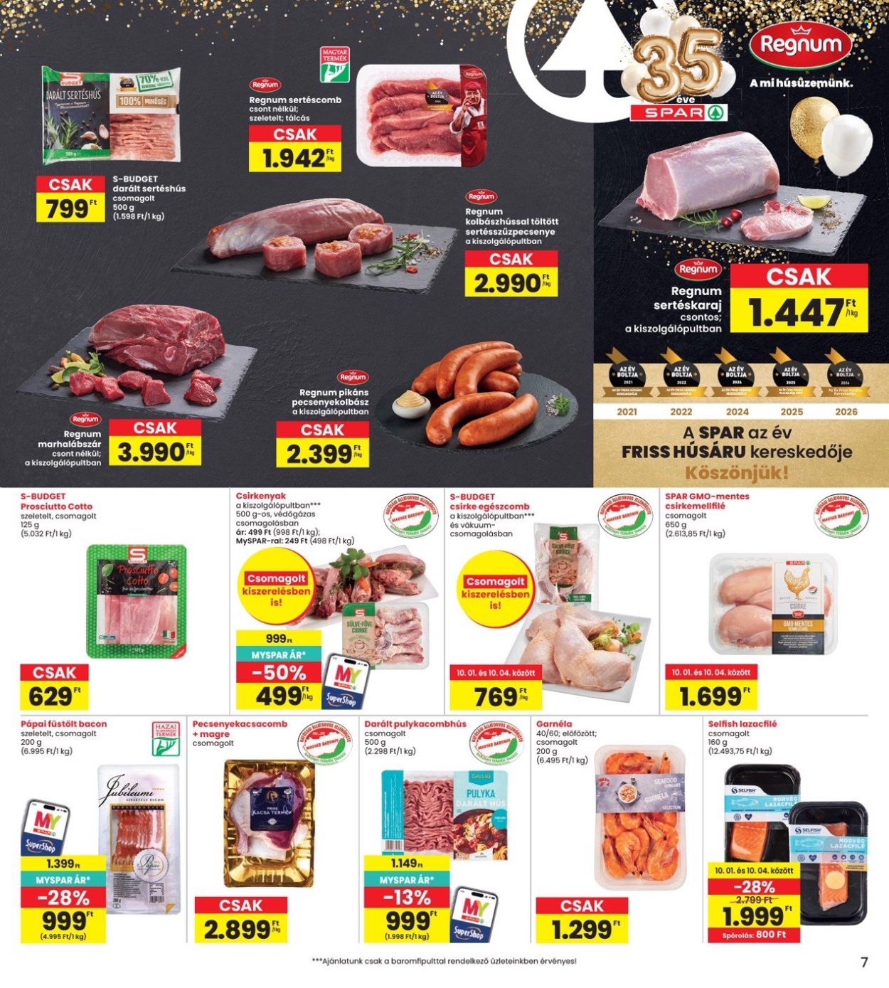 INTERSPAR akciós újságok - 2026.10.01 - 2026.10.07. Oldal 7