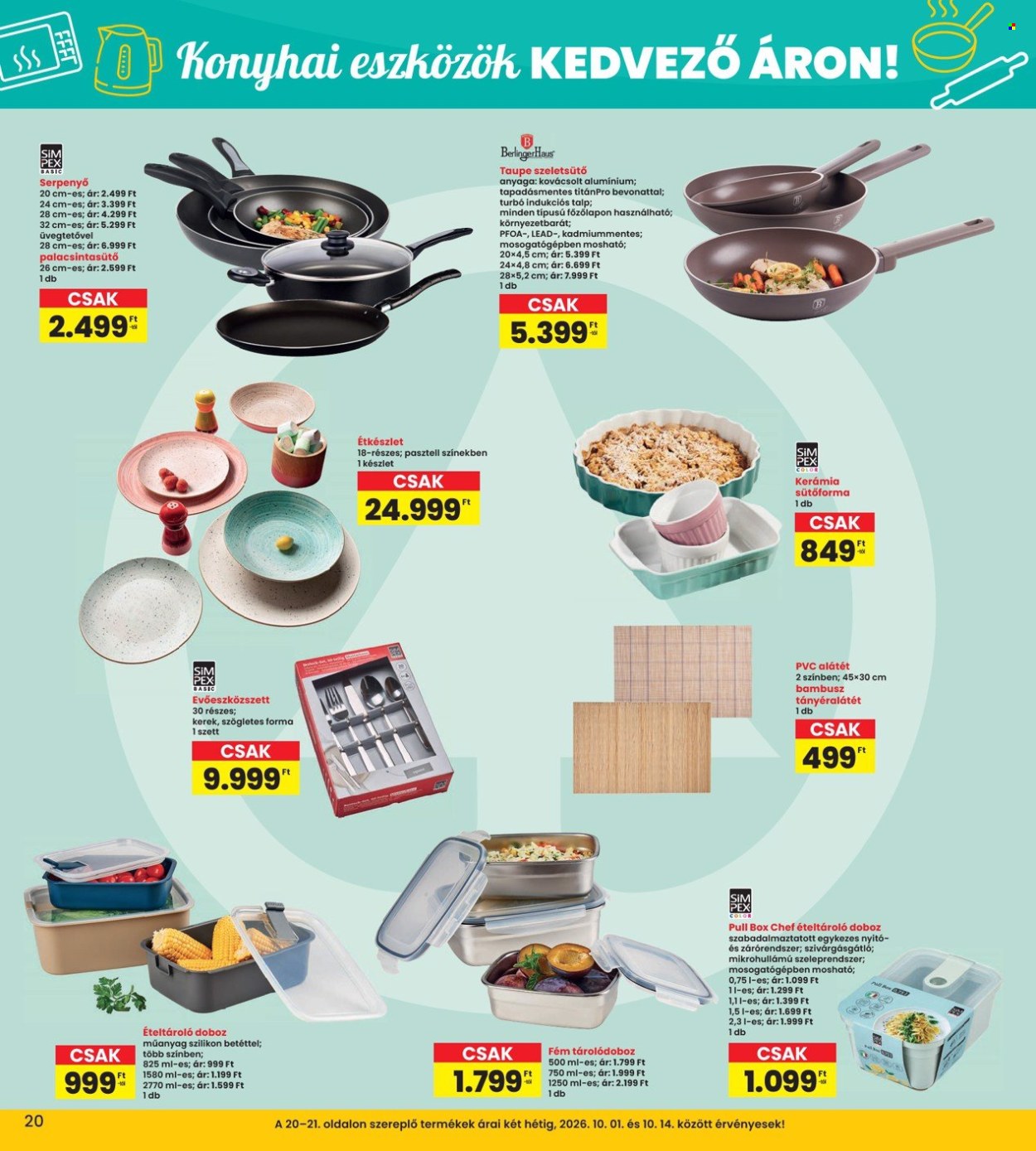 INTERSPAR akciós újságok - 2026.10.01 - 2026.10.07. Oldal 20