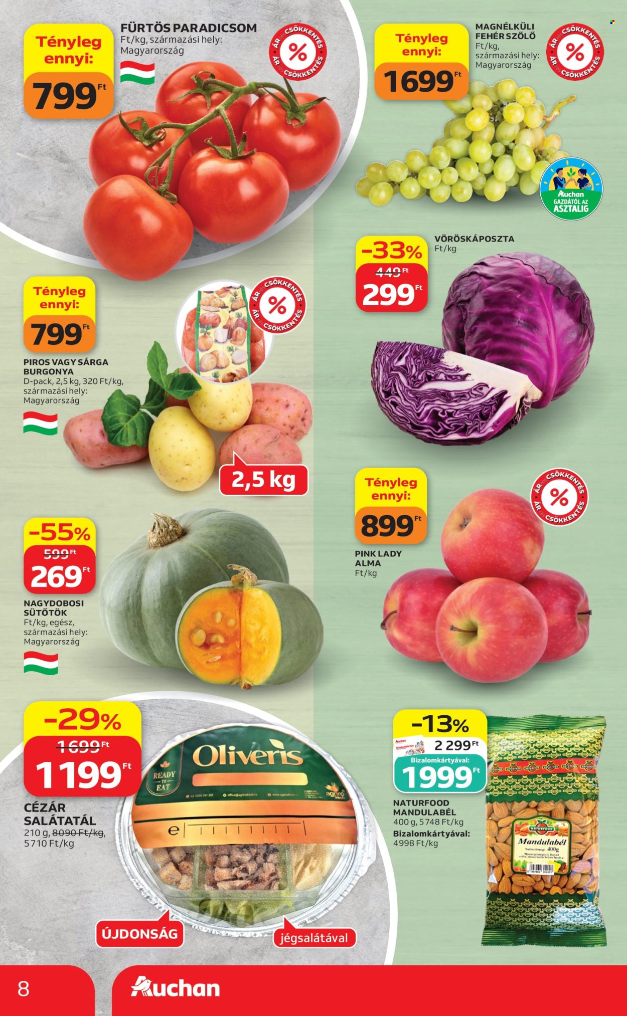 Auchan akciós újságok - 2026.10.01 - 2026.10.07. Oldal 8