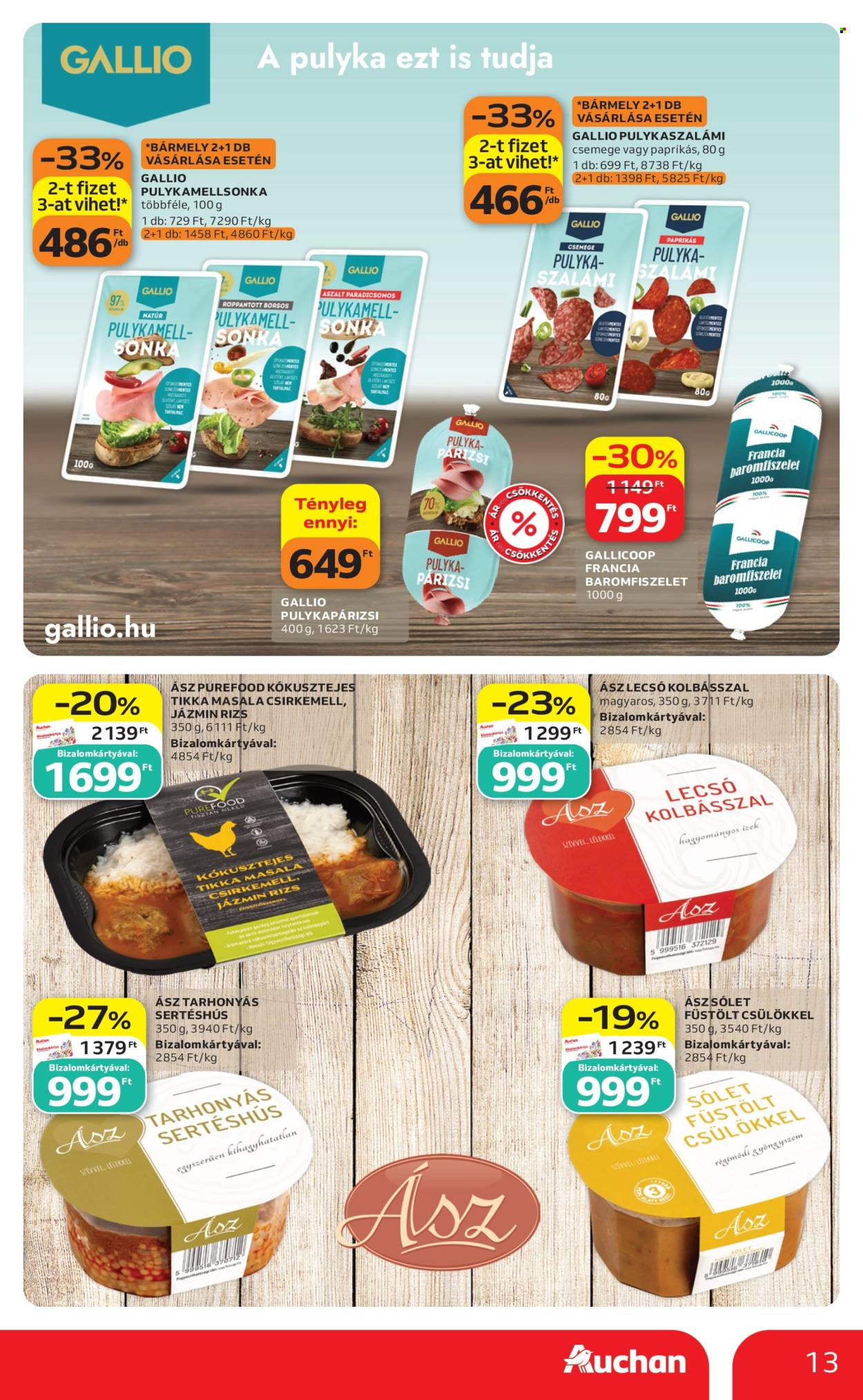 Auchan akciós újságok - 2026.10.01 - 2026.10.07. Oldal 13