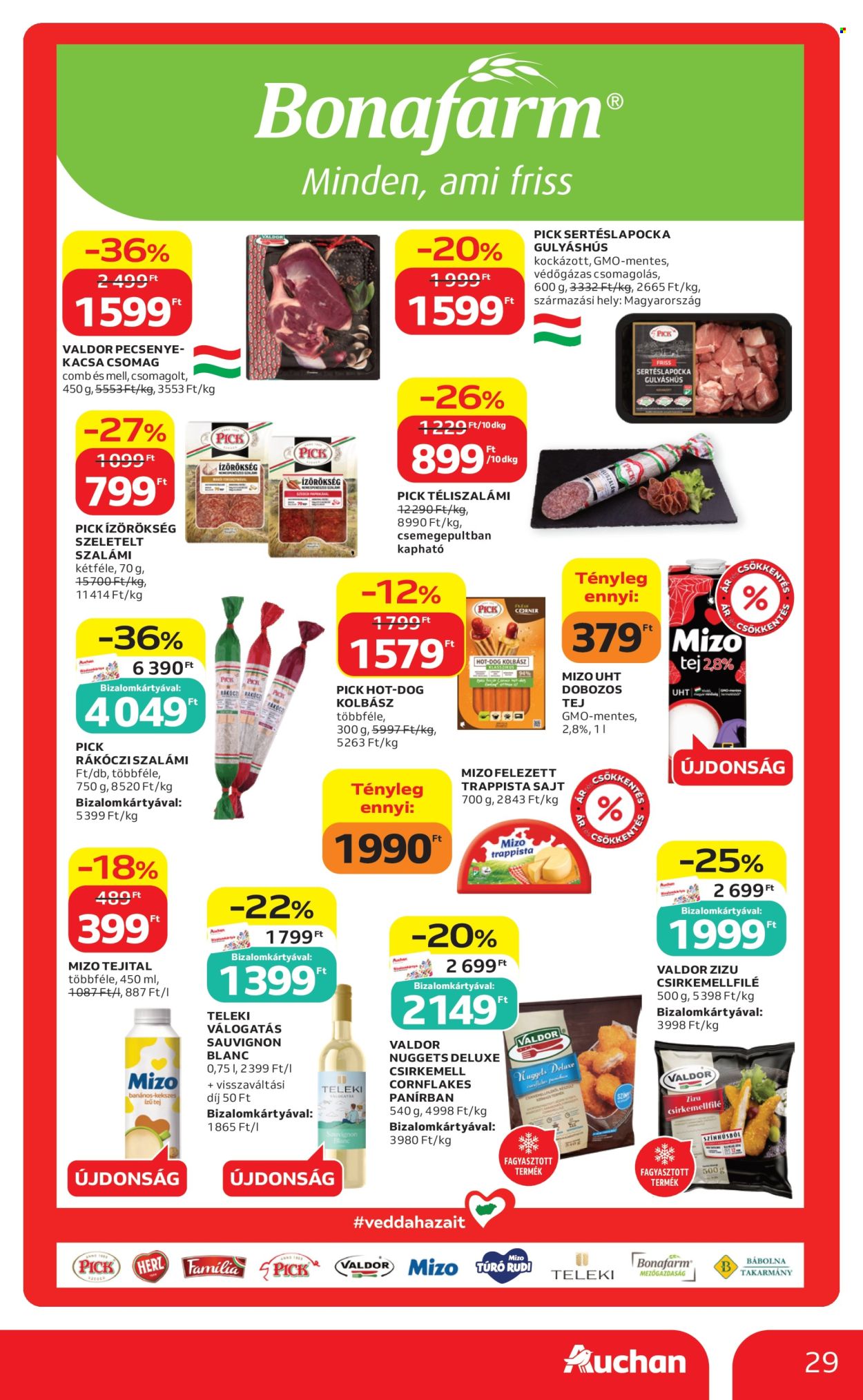 Auchan akciós újságok - 2026.10.01 - 2026.10.07. Oldal 29