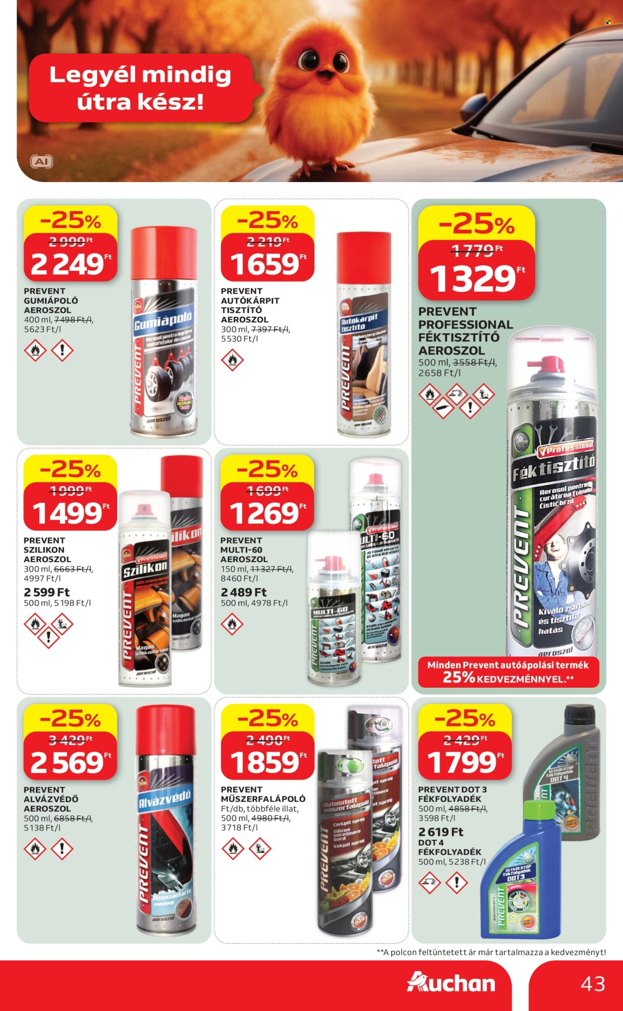 Auchan akciós újságok - 2026.10.01 - 2026.10.07. Oldal 43