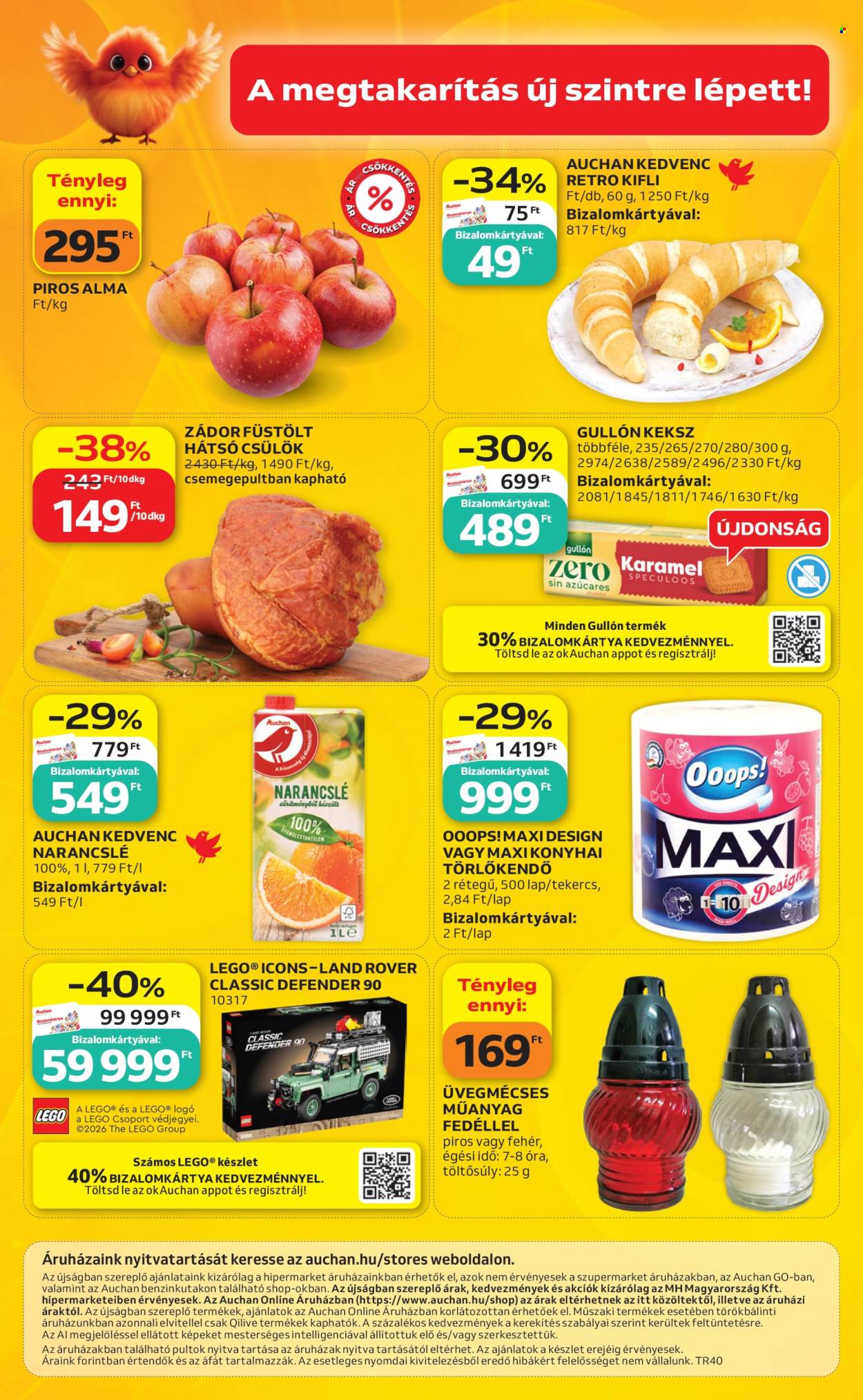 Auchan akciós újságok - 2026.10.01 - 2026.10.07. Oldal 48