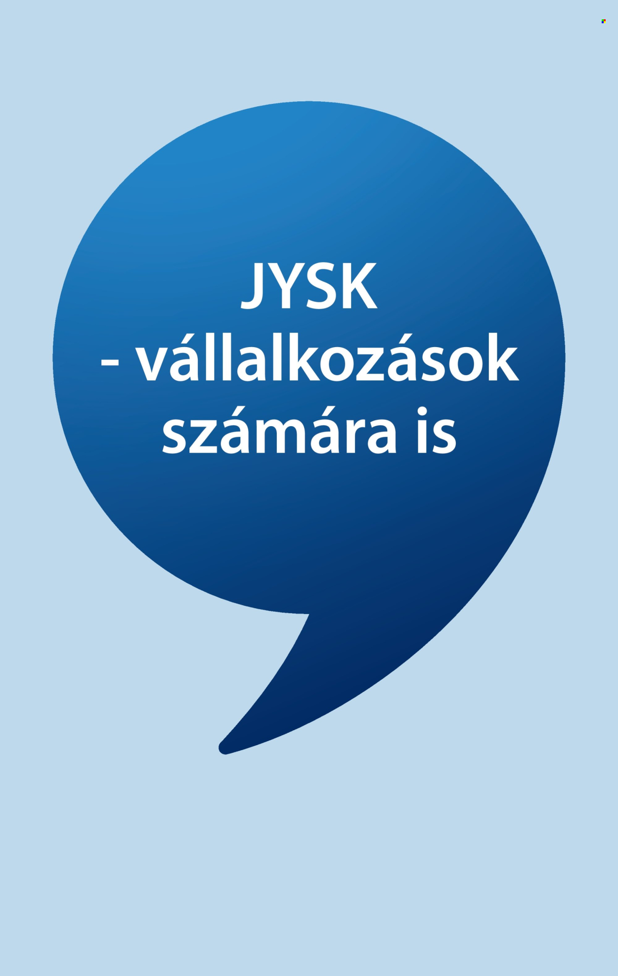 JYSK akciós újságok - 2026.09.30 - 2026.10.13. Oldal 1