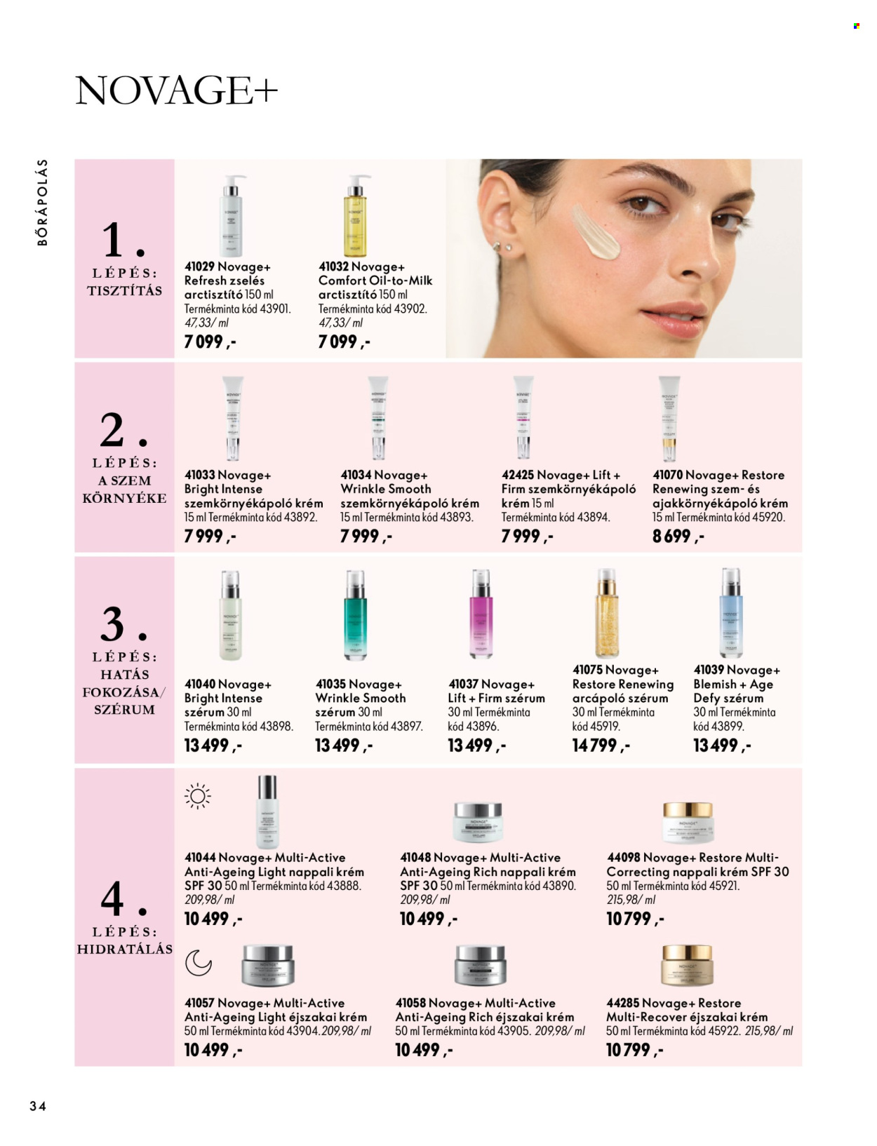 Oriflame akciós újságok - 2026.09.30 - 2026.10.11. Oldal 34