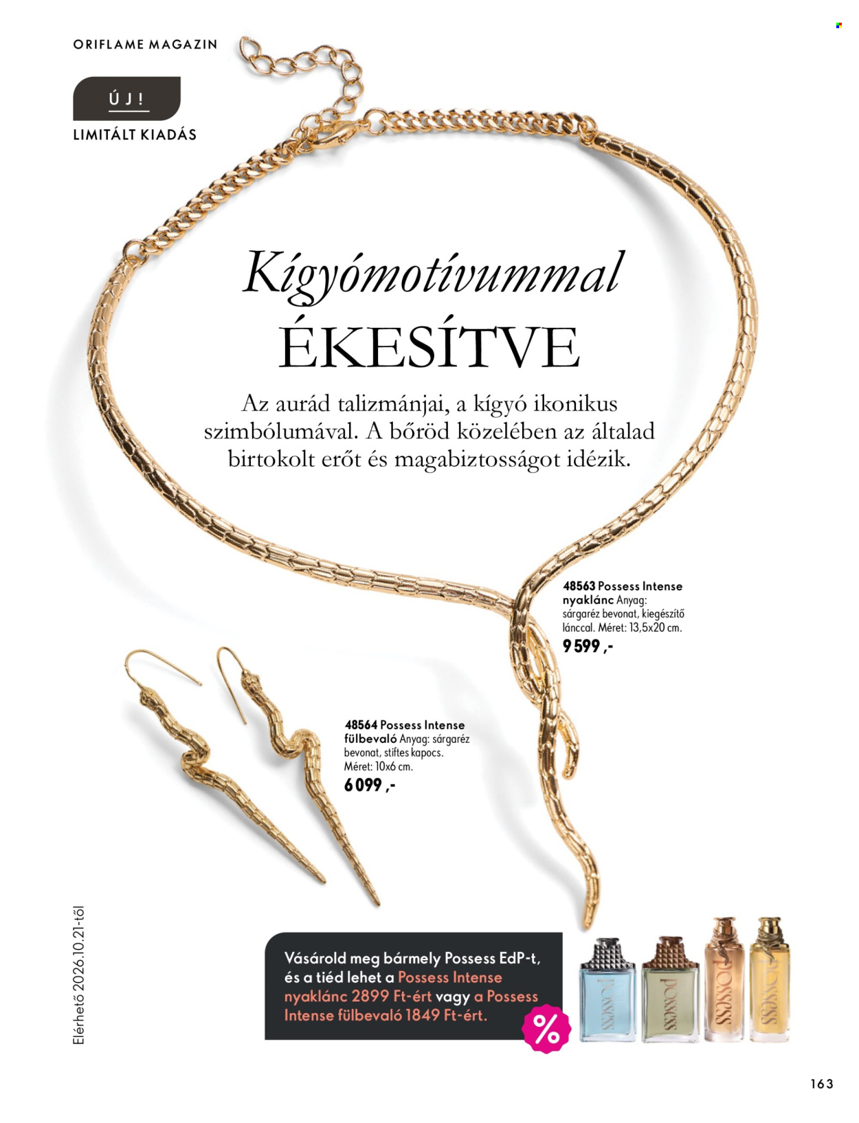 Oriflame akciós újságok - 2026.09.30 - 2026.10.11. Oldal 163