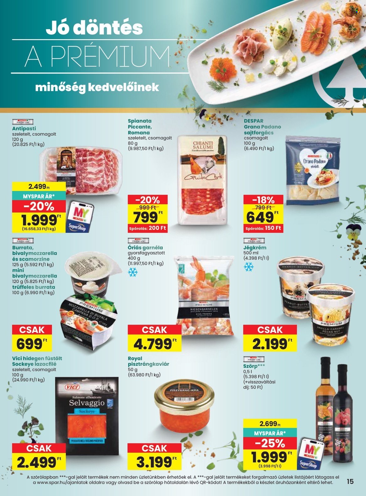 SPAR akciós újságok - 2026.10.08 - 2026.10.14. Oldal 15