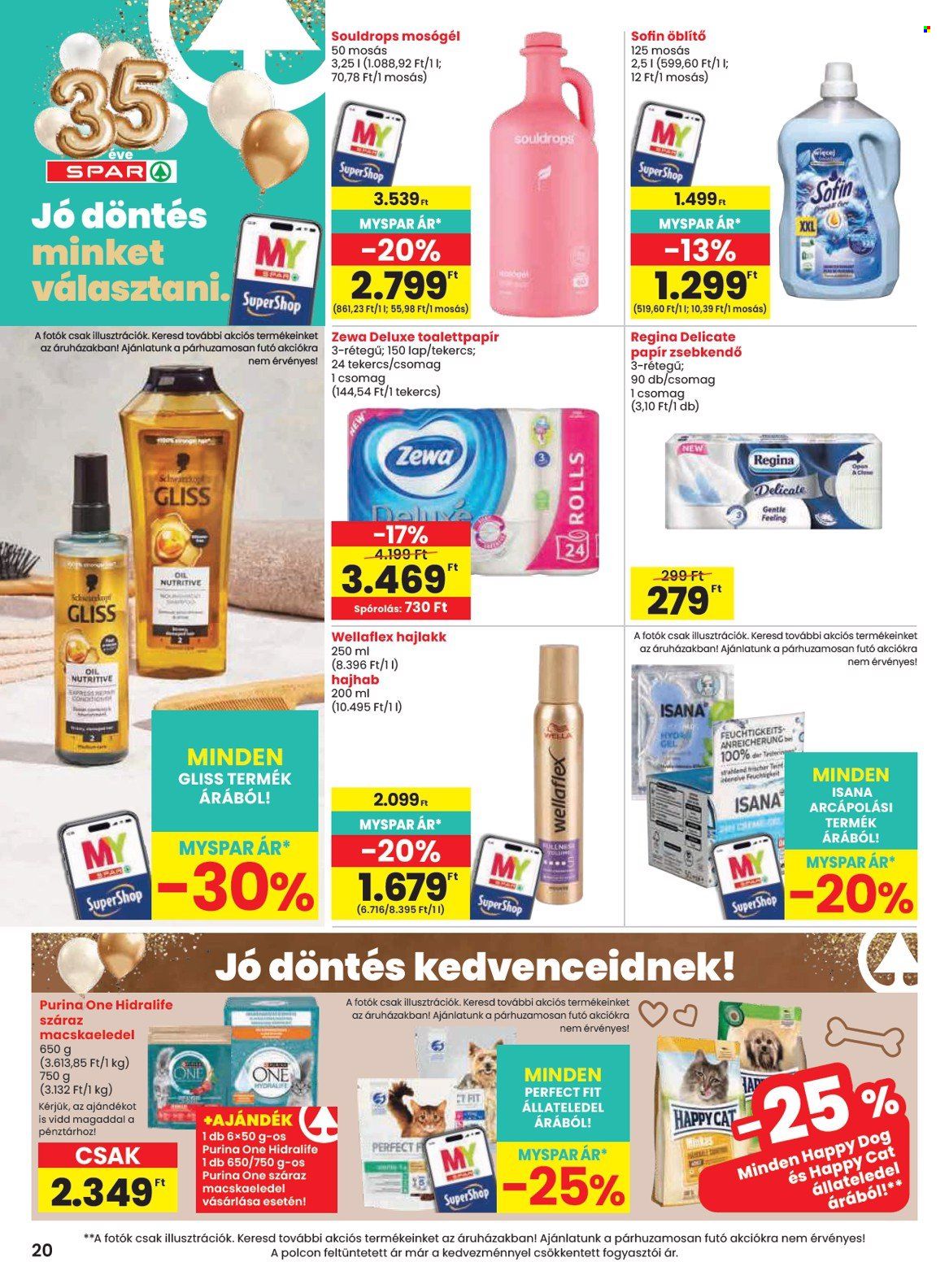 SPAR akciós újságok - 2026.10.08 - 2026.10.14. Oldal 20