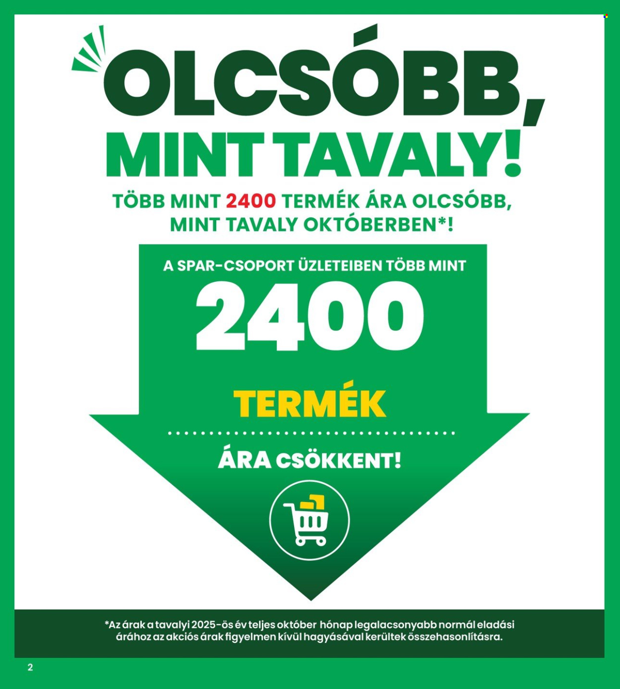 INTERSPAR akciós újságok - 2026.10.08 - 2026.10.14. Oldal 2