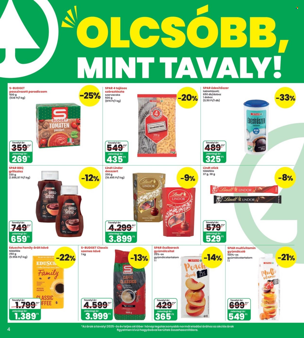 INTERSPAR akciós újságok - 2026.10.08 - 2026.10.14. Oldal 4