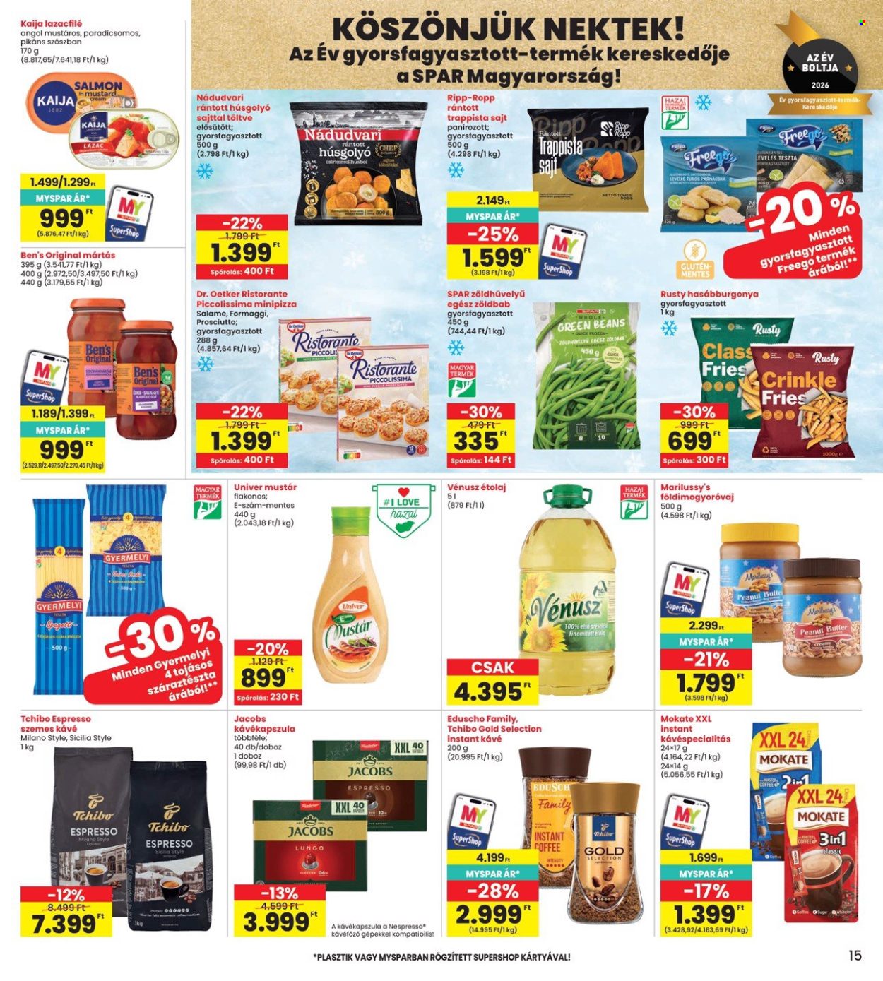 INTERSPAR akciós újságok - 2026.10.08 - 2026.10.14. Oldal 15