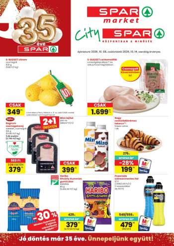 Újság SPAR - 2026.10.08 - 2026.10.14.