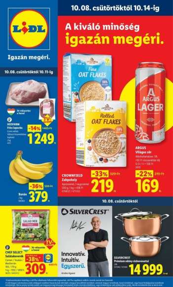 Újság Lidl - 2026.10.08 - 2026.10.14.