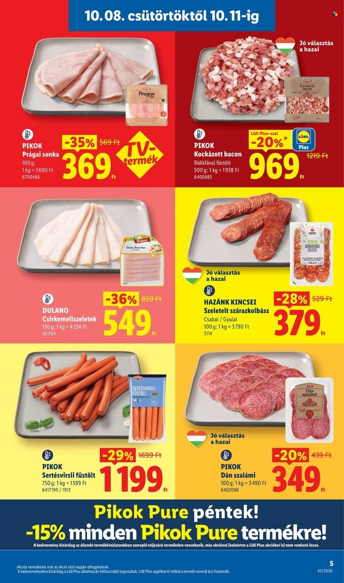 Lidl akciós újságok - 2026.10.08 - 2026.10.14. Oldal 5