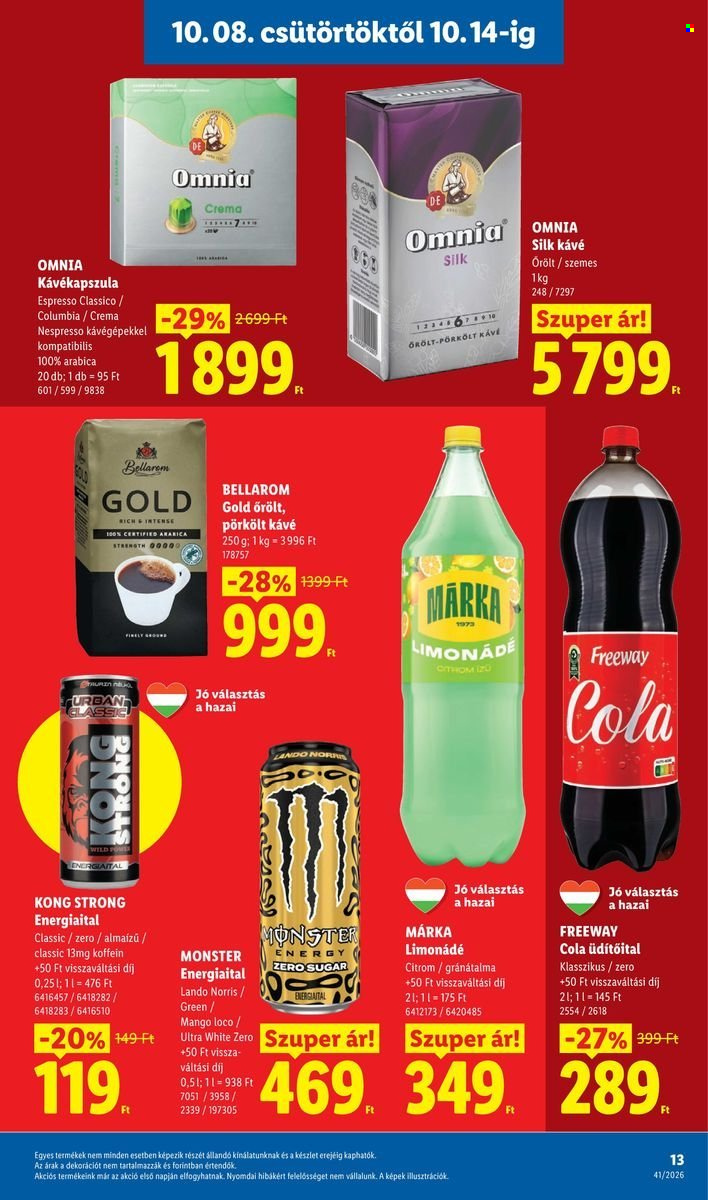 Lidl akciós újságok - 2026.10.08 - 2026.10.14. Oldal 13