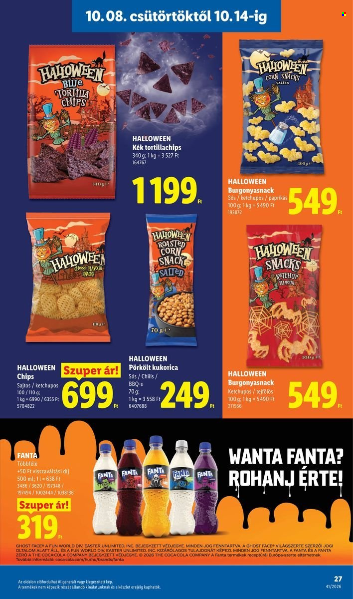 Lidl akciós újságok - 2026.10.08 - 2026.10.14. Oldal 27
