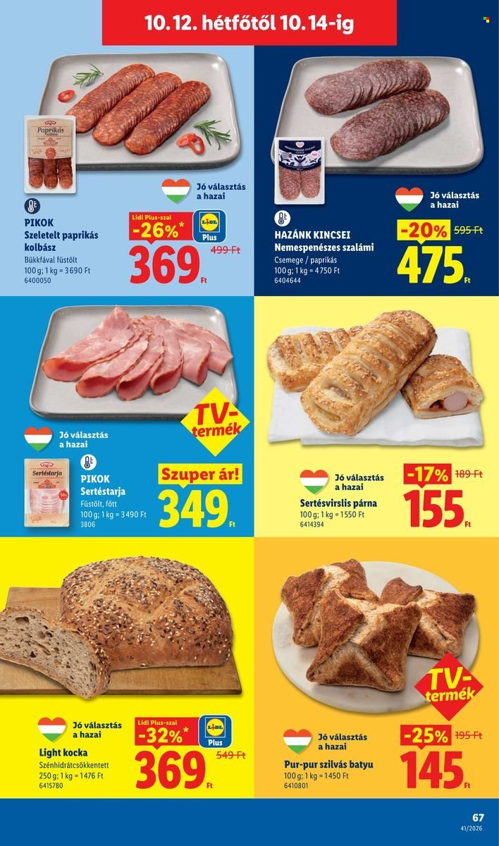 Lidl akciós újságok - 2026.10.08 - 2026.10.14. Oldal 67