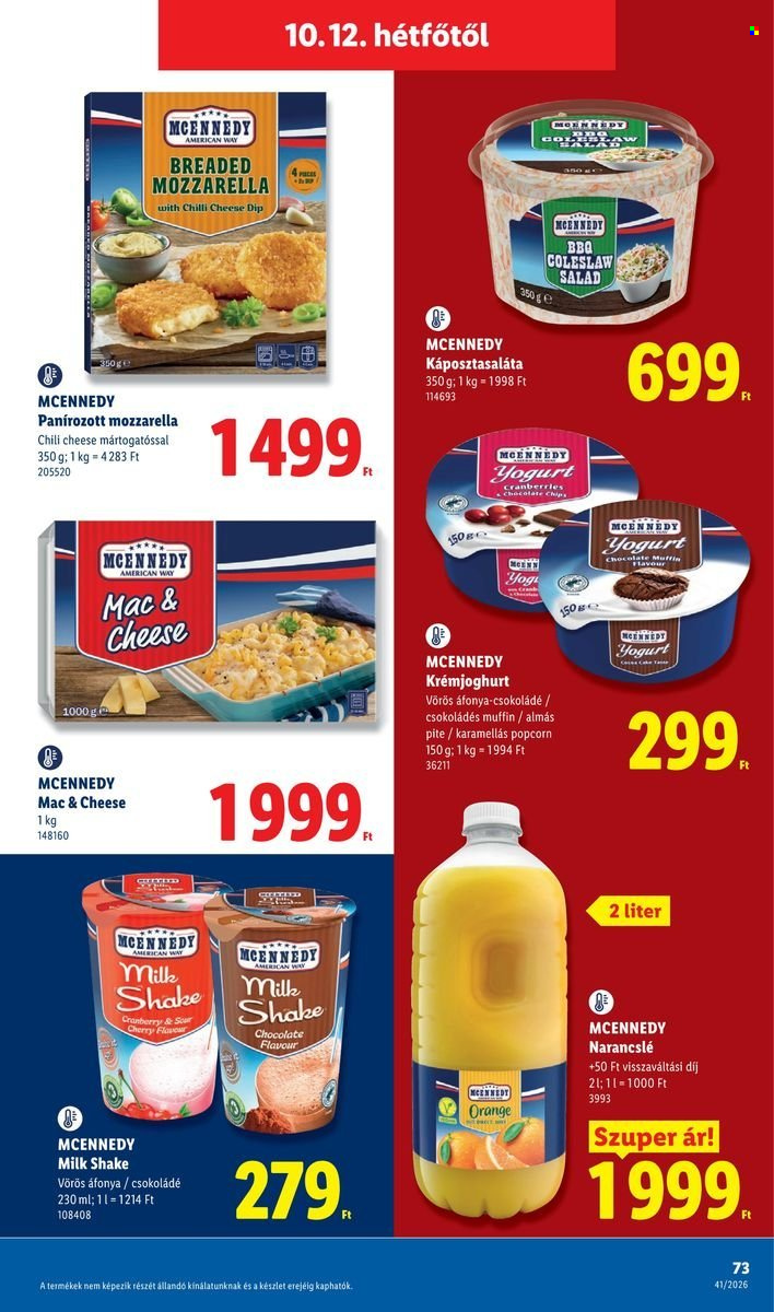 Lidl akciós újságok - 2026.10.08 - 2026.10.14. Oldal 73