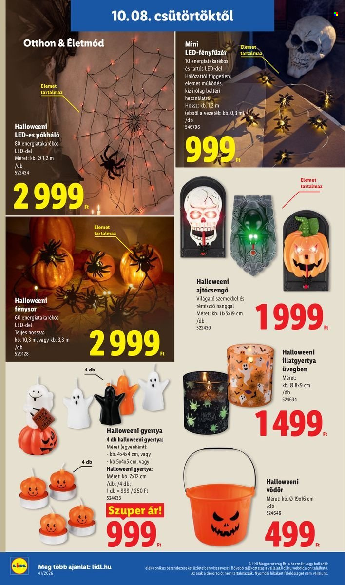 Lidl akciós újságok - 2026.10.08 - 2026.10.14. Oldal 4