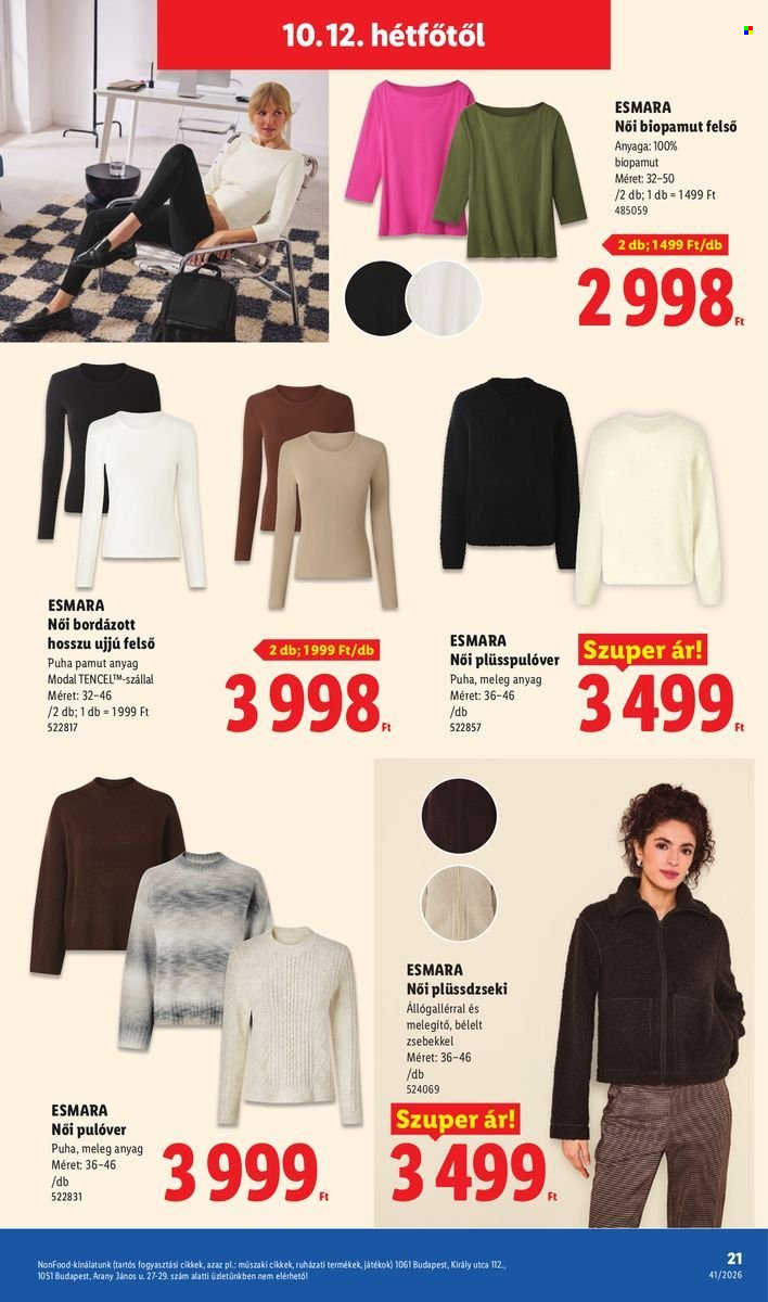 Lidl akciós újságok - 2026.10.08 - 2026.10.14. Oldal 21