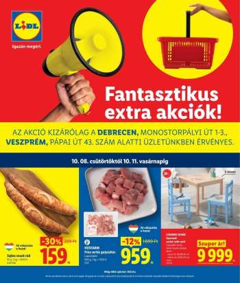 Újság Lidl - 2026.10.08 - 2026.10.11.