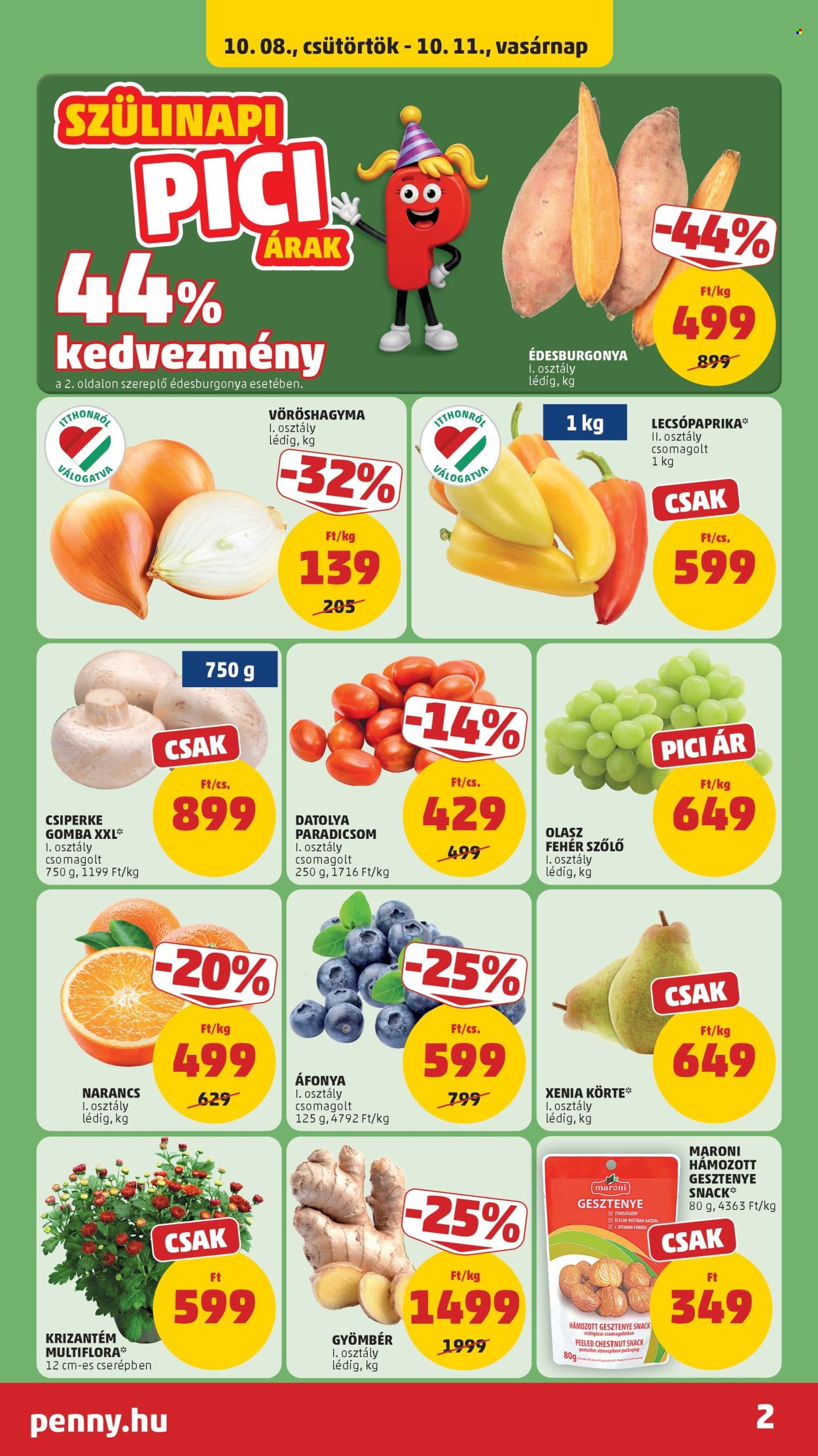 Penny Market akciós újságok - 2026.10.08 - 2026.10.14. Oldal 2