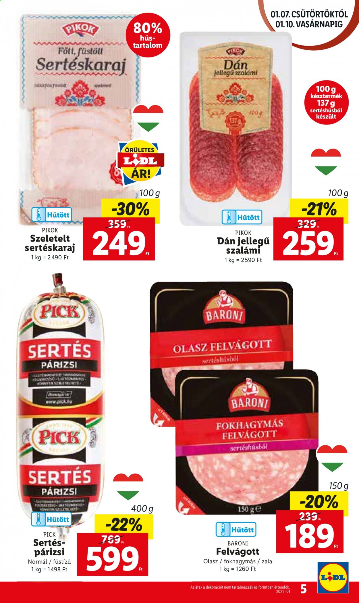 Lidl akciós újságok - 2021.01.07 - 2021.01.10. Oldal 5
