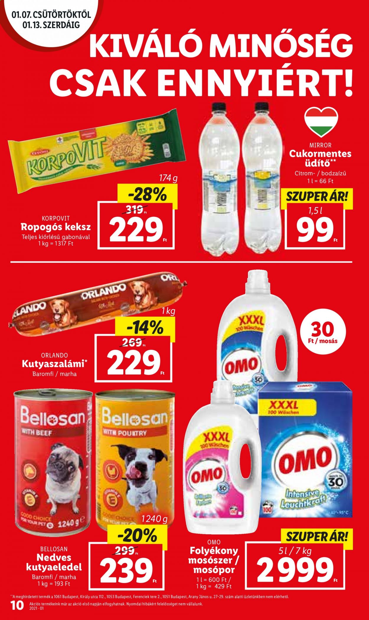 Lidl akciós újságok - 2021.01.07 - 2021.01.10. Oldal 10