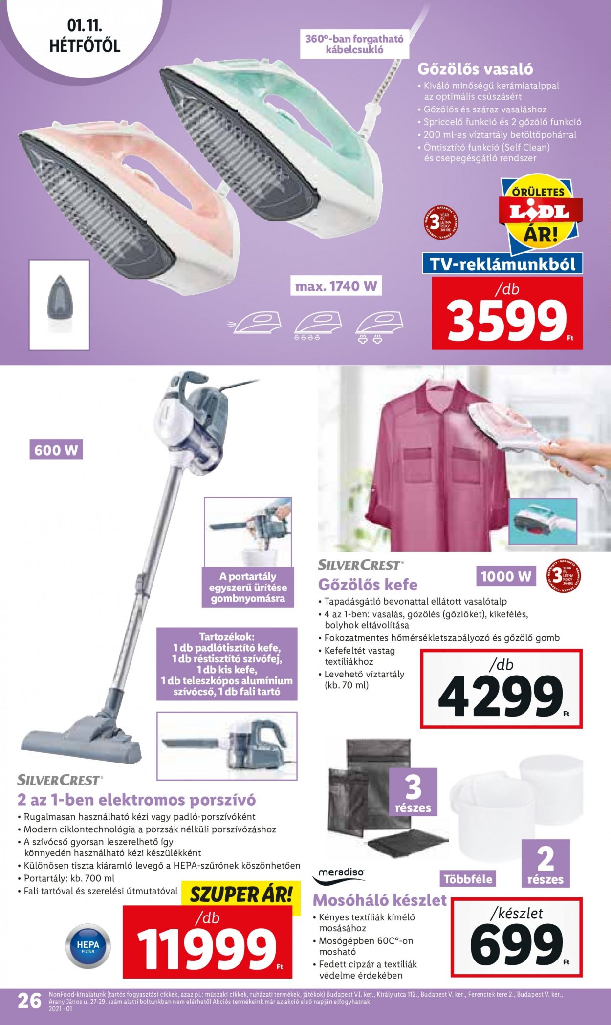 Lidl akciós újságok - 2021.01.07 - 2021.01.10. Oldal 26
