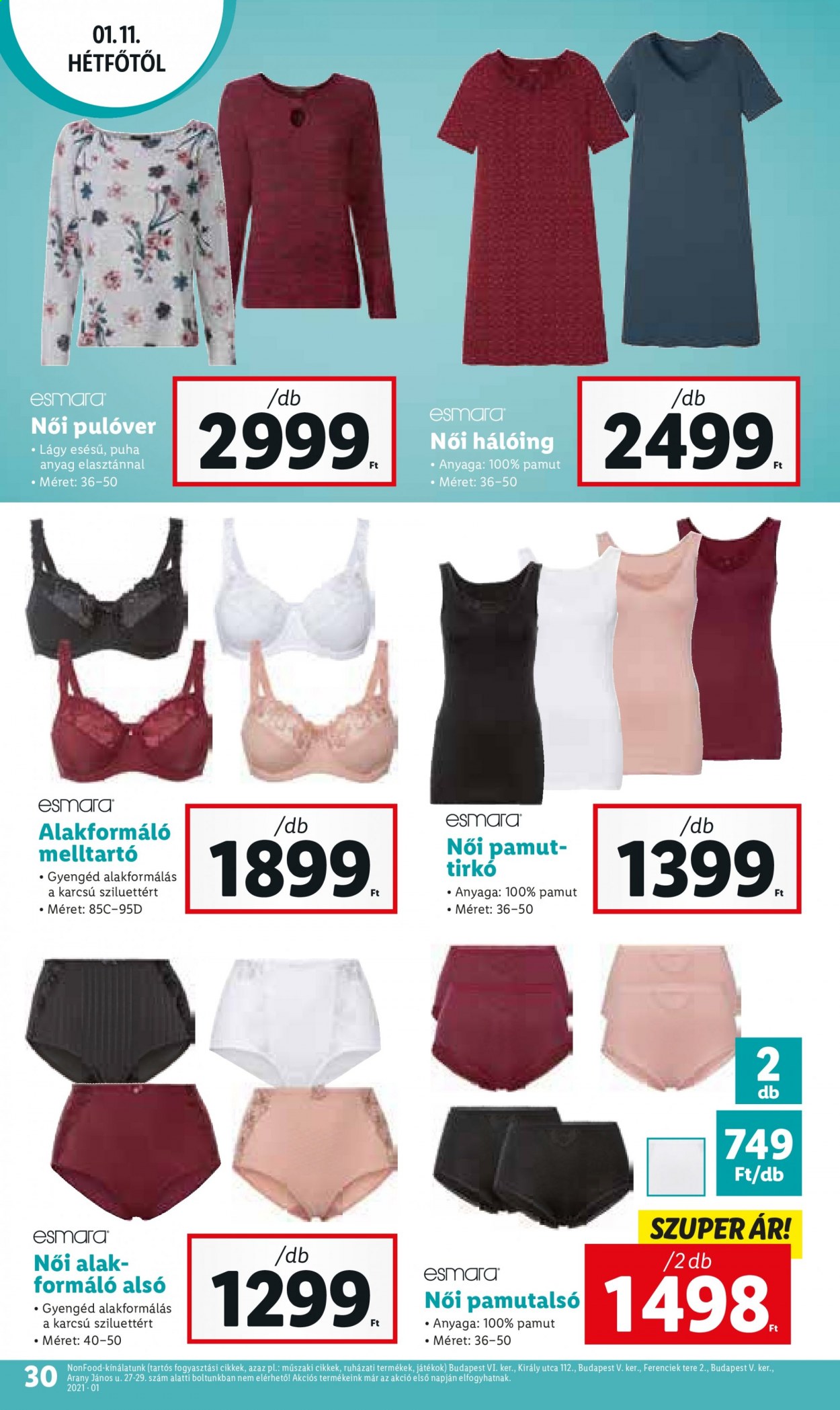 Lidl akciós újságok - 2021.01.07 - 2021.01.10. Oldal 30