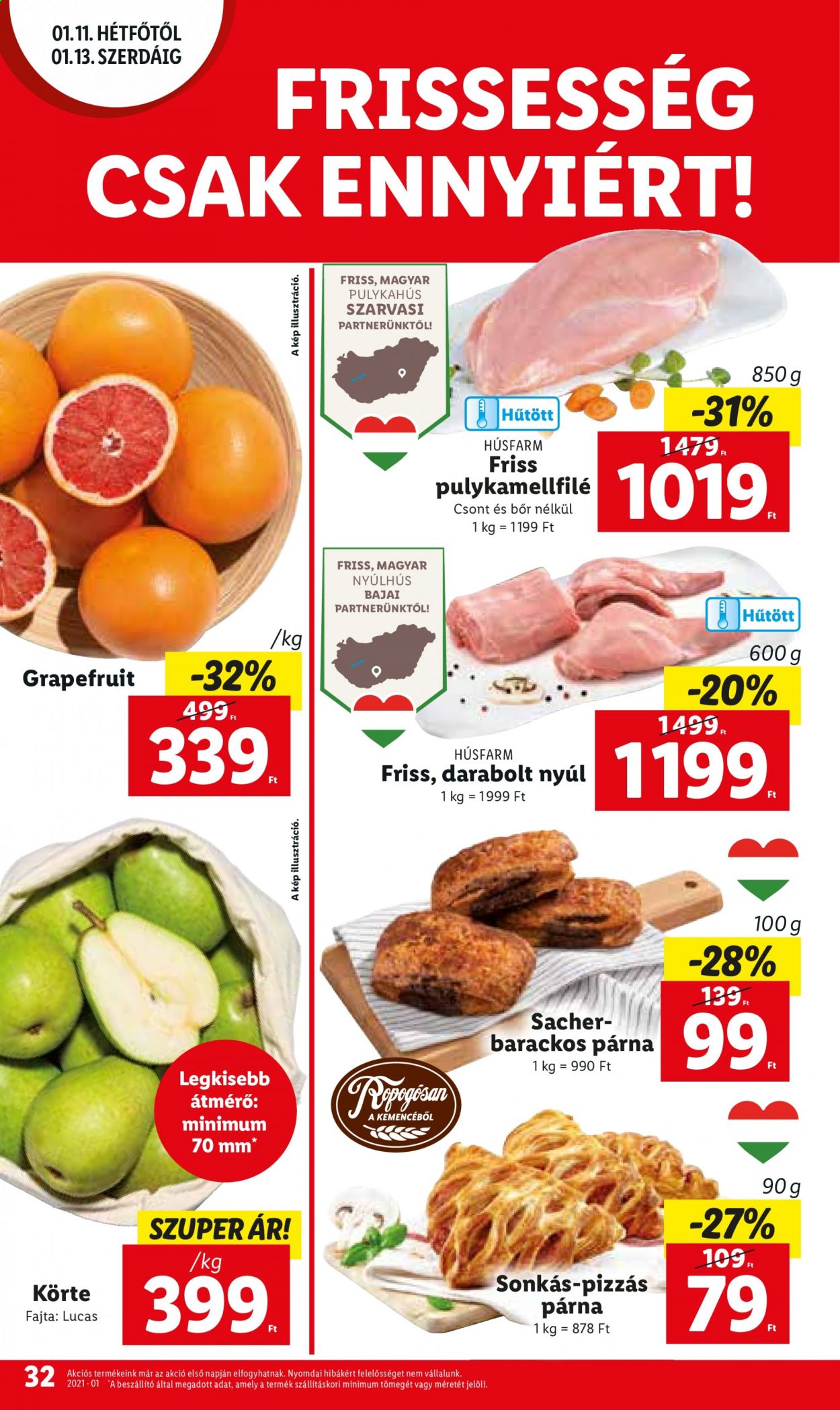 Lidl akciós újságok - 2021.01.07 - 2021.01.10. Oldal 32