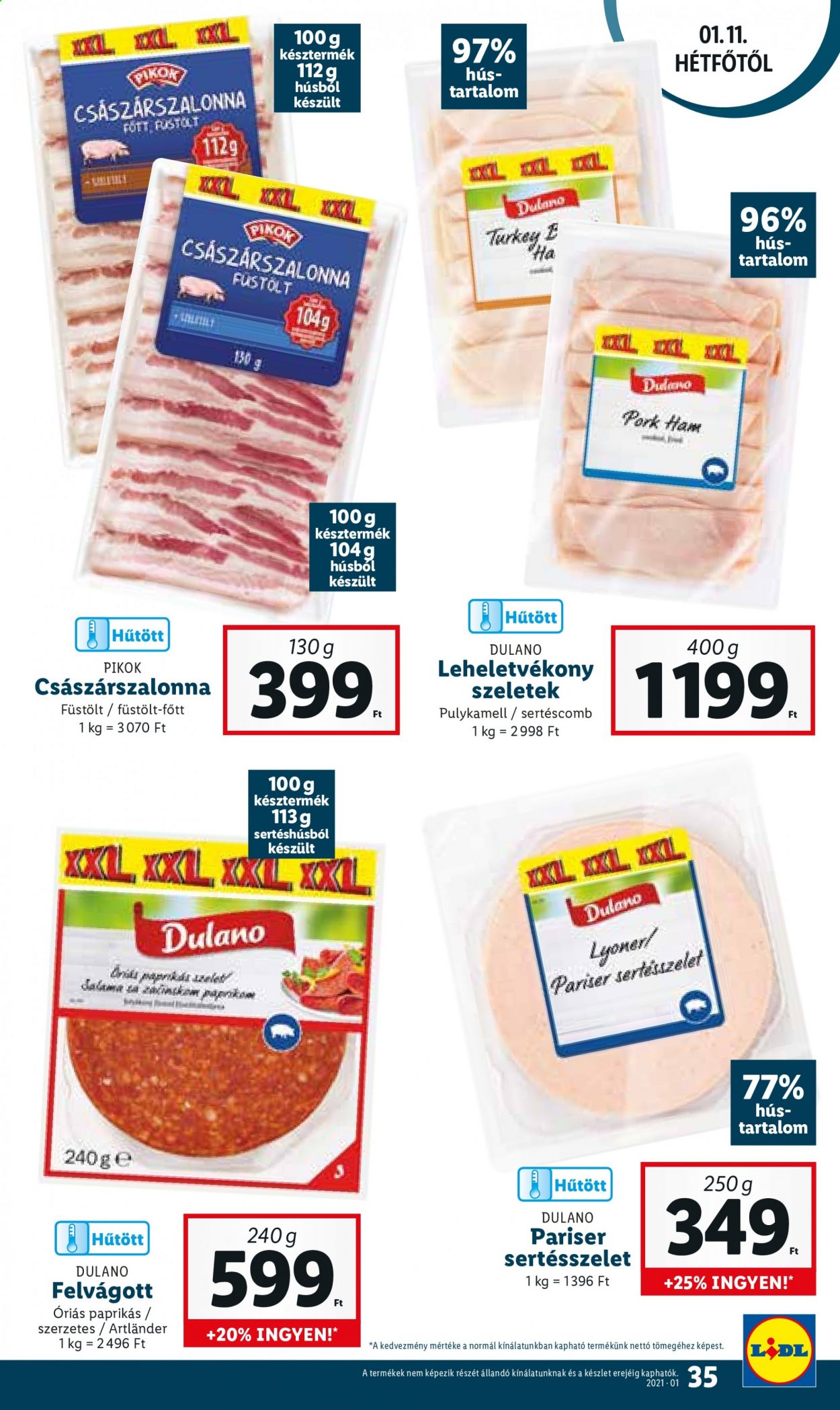 Lidl akciós újságok - 2021.01.07 - 2021.01.10. Oldal 35