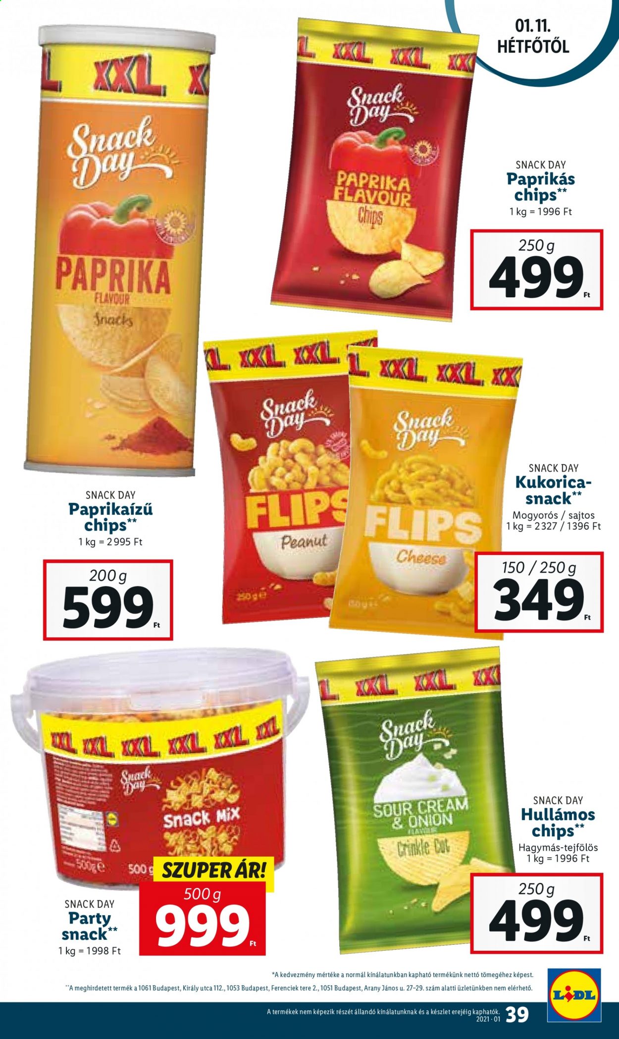 Lidl akciós újságok - 2021.01.07 - 2021.01.10. Oldal 39