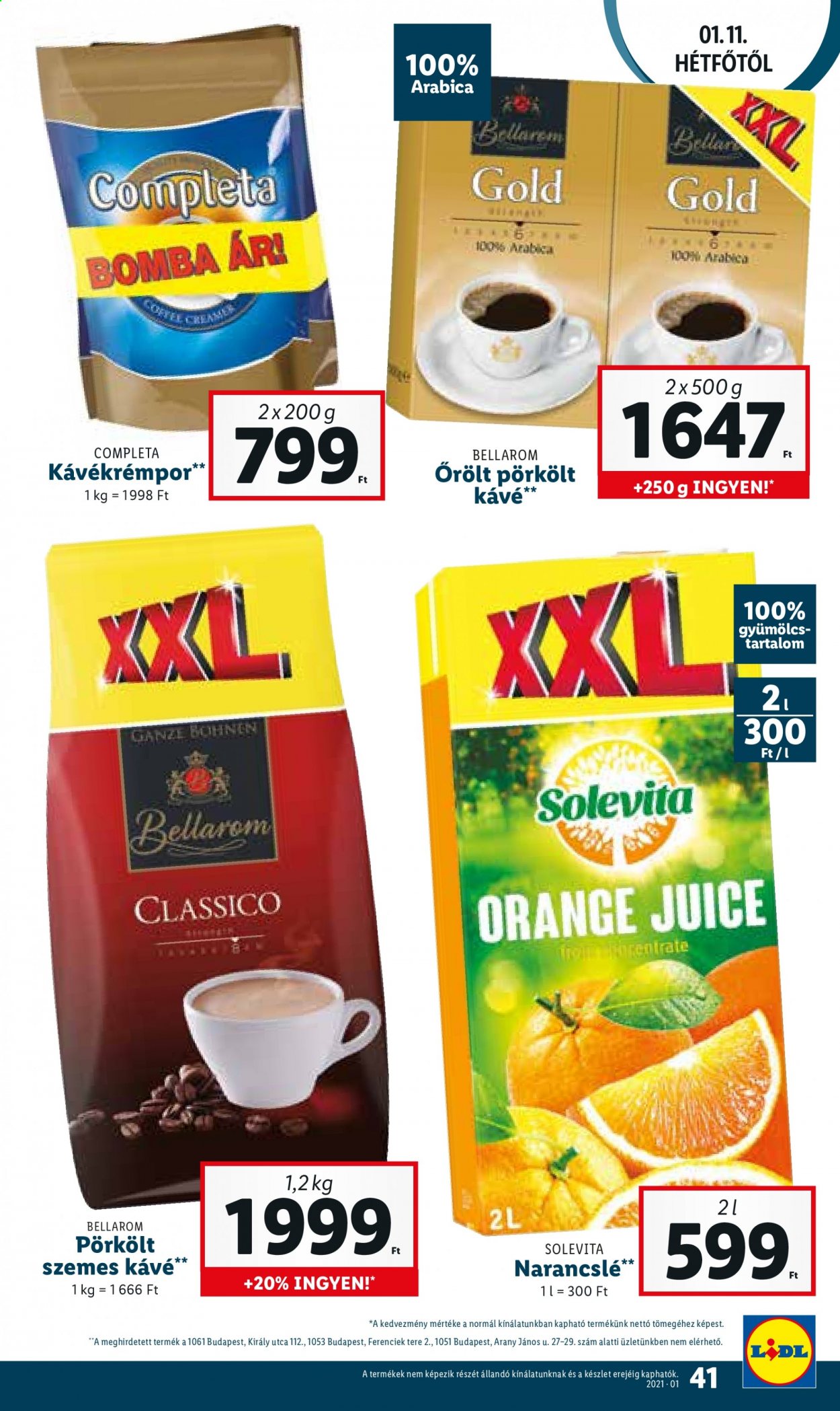 Lidl akciós újságok - 2021.01.07 - 2021.01.10. Oldal 41