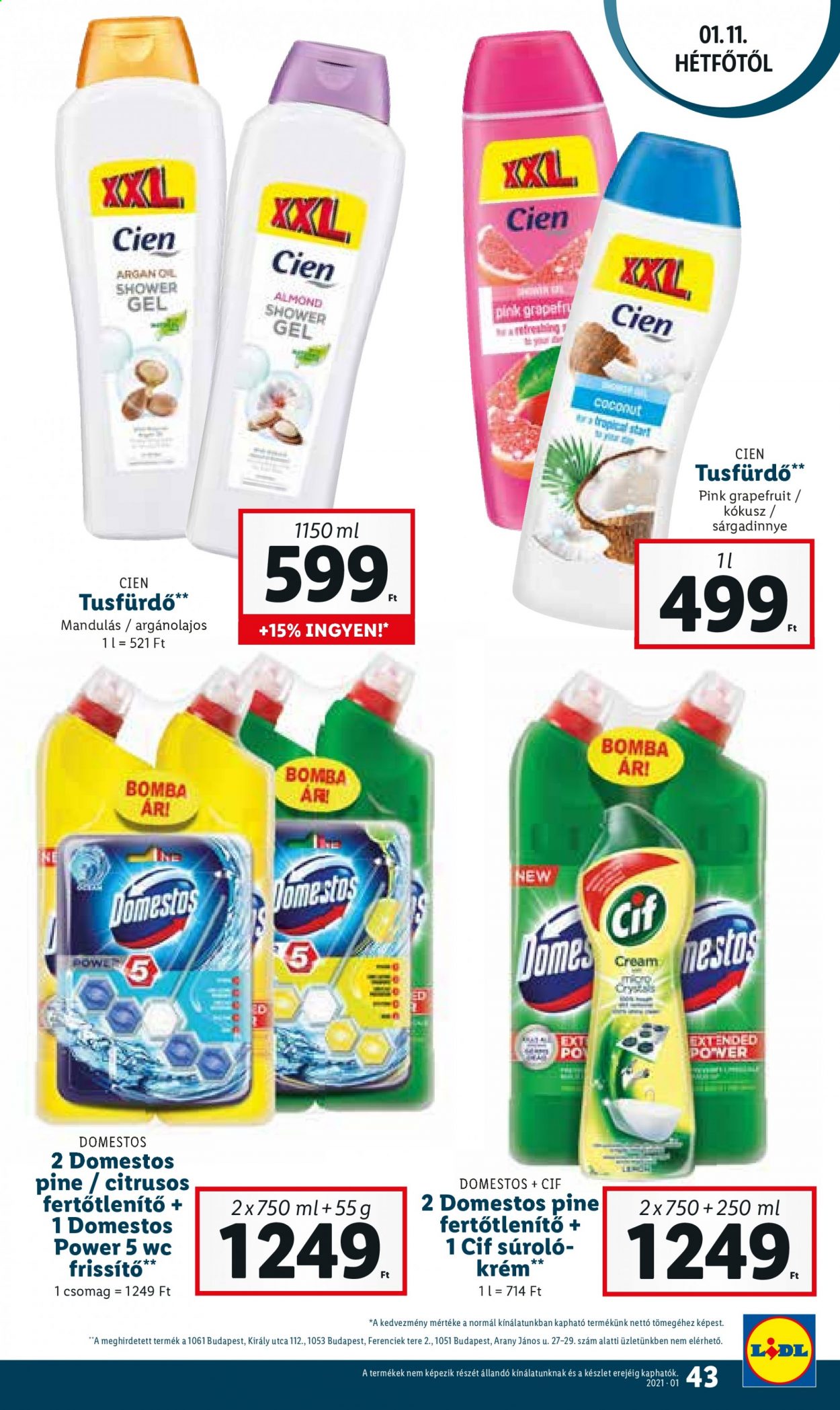 Lidl akciós újságok - 2021.01.07 - 2021.01.10. Oldal 43