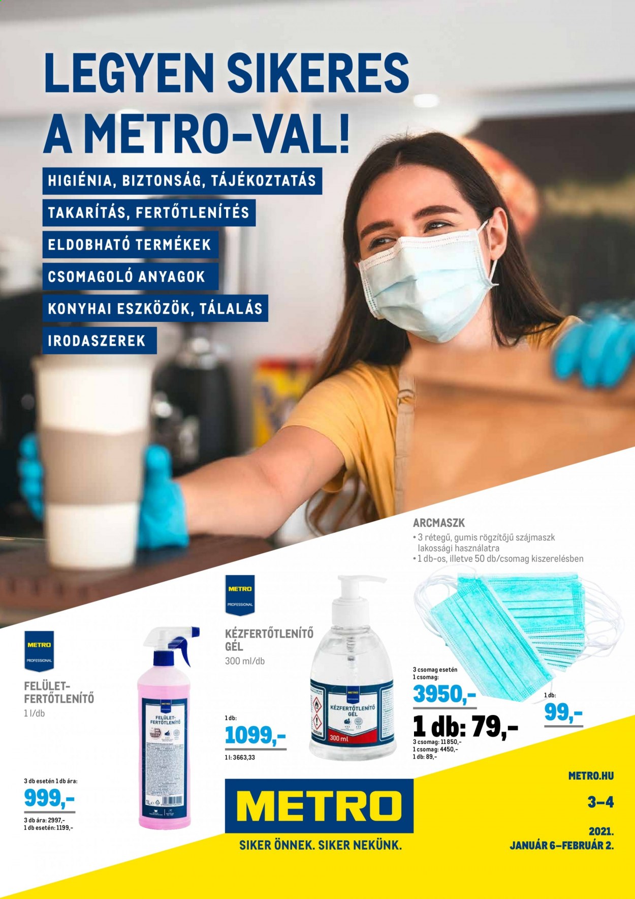 Metro akciós újságok - 2021.01.06 - 2021.02.02. Oldal 1