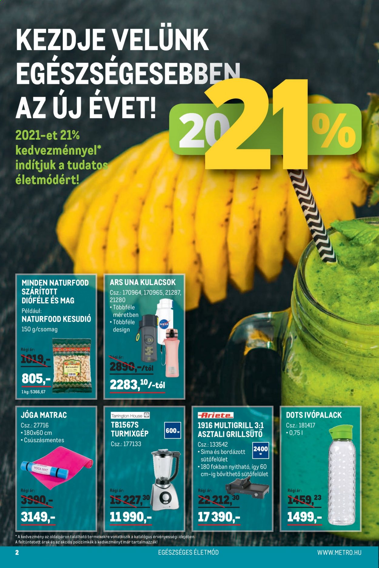 Metro akciós újságok - 2021.01.02 - 2021.01.19. Oldal 2