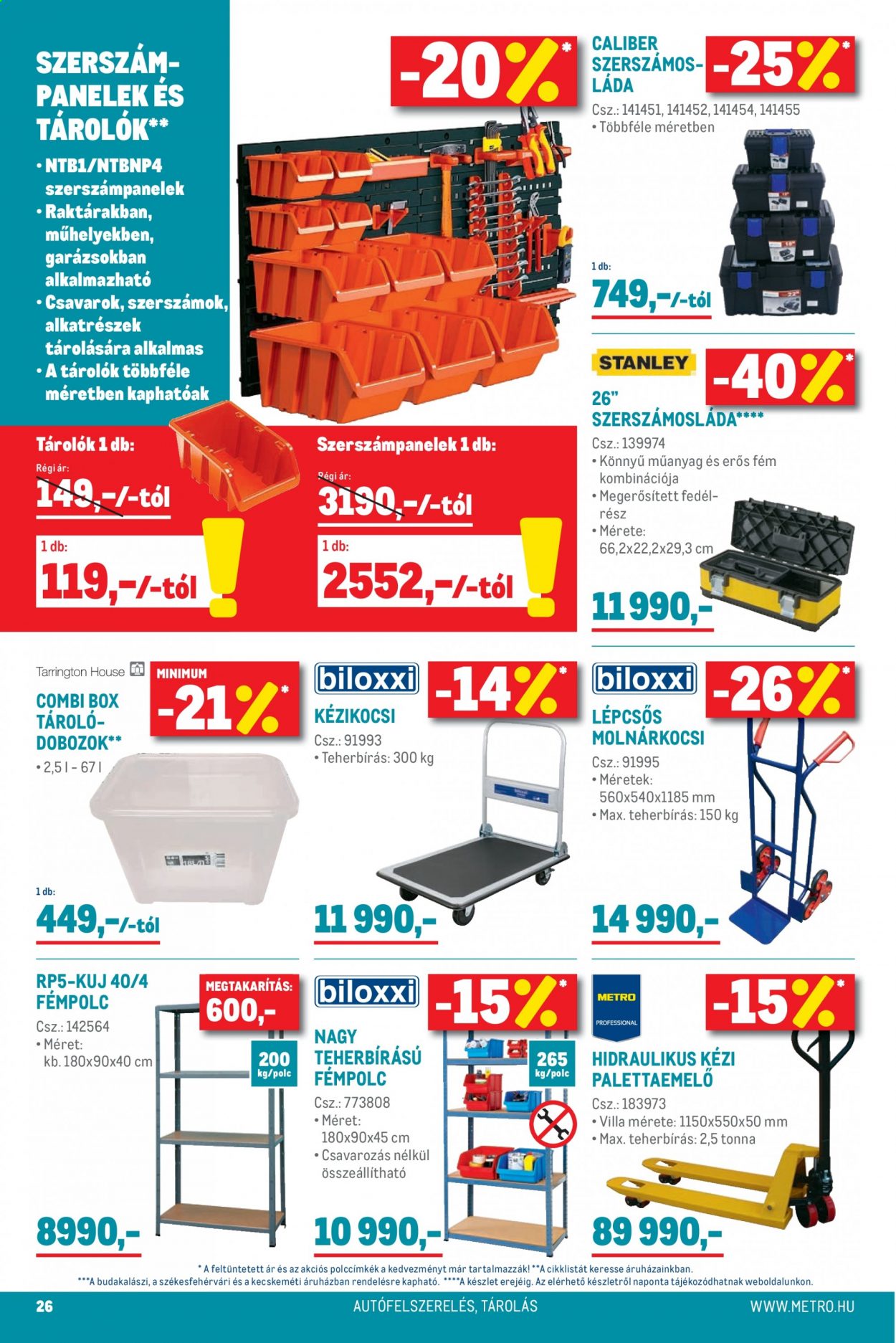 Metro akciós újságok - 2021.01.02 - 2021.01.19. Oldal 26