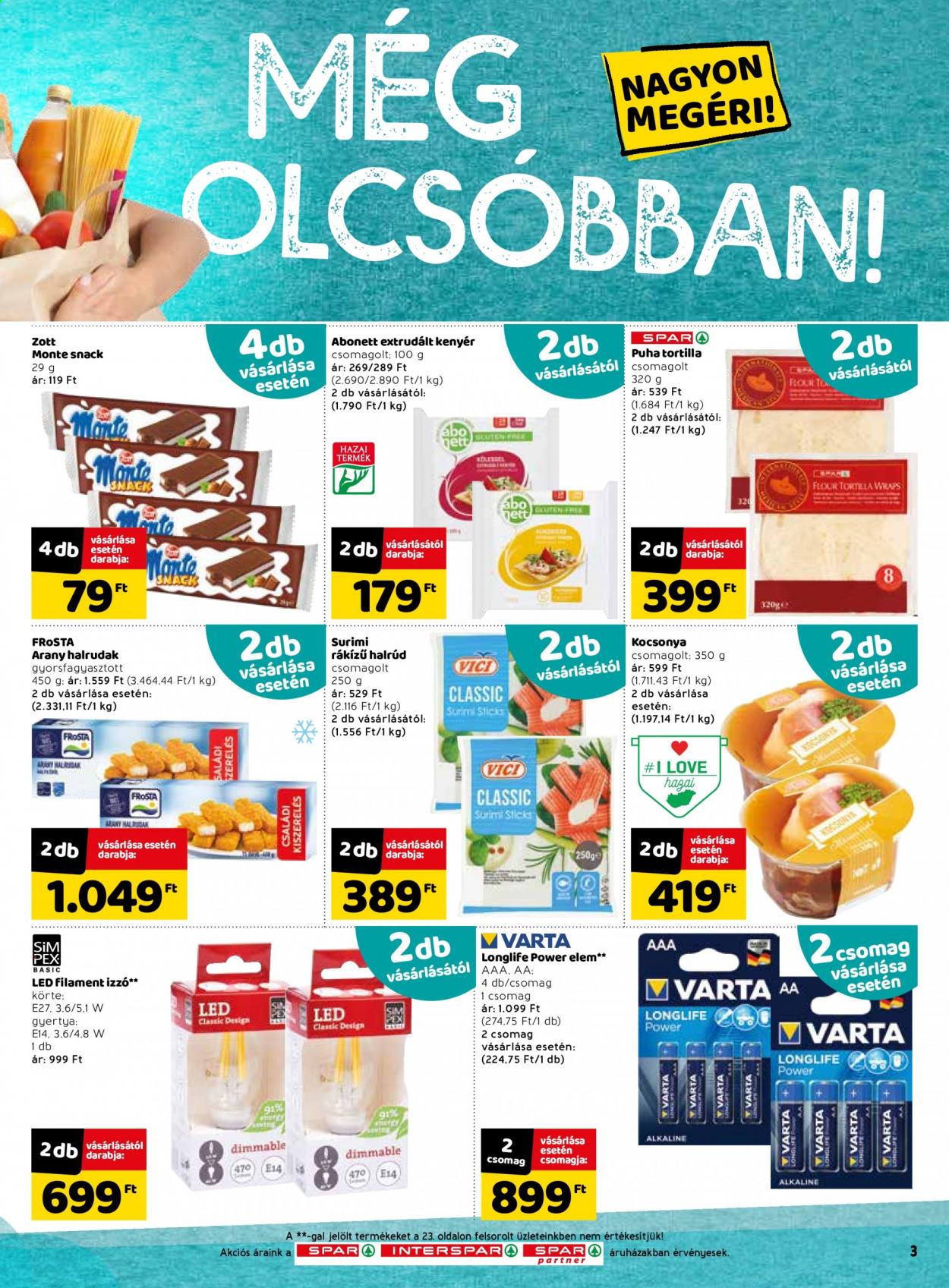 SPAR akciós újságok - 2021.01.07 - 2021.01.13. Oldal 3