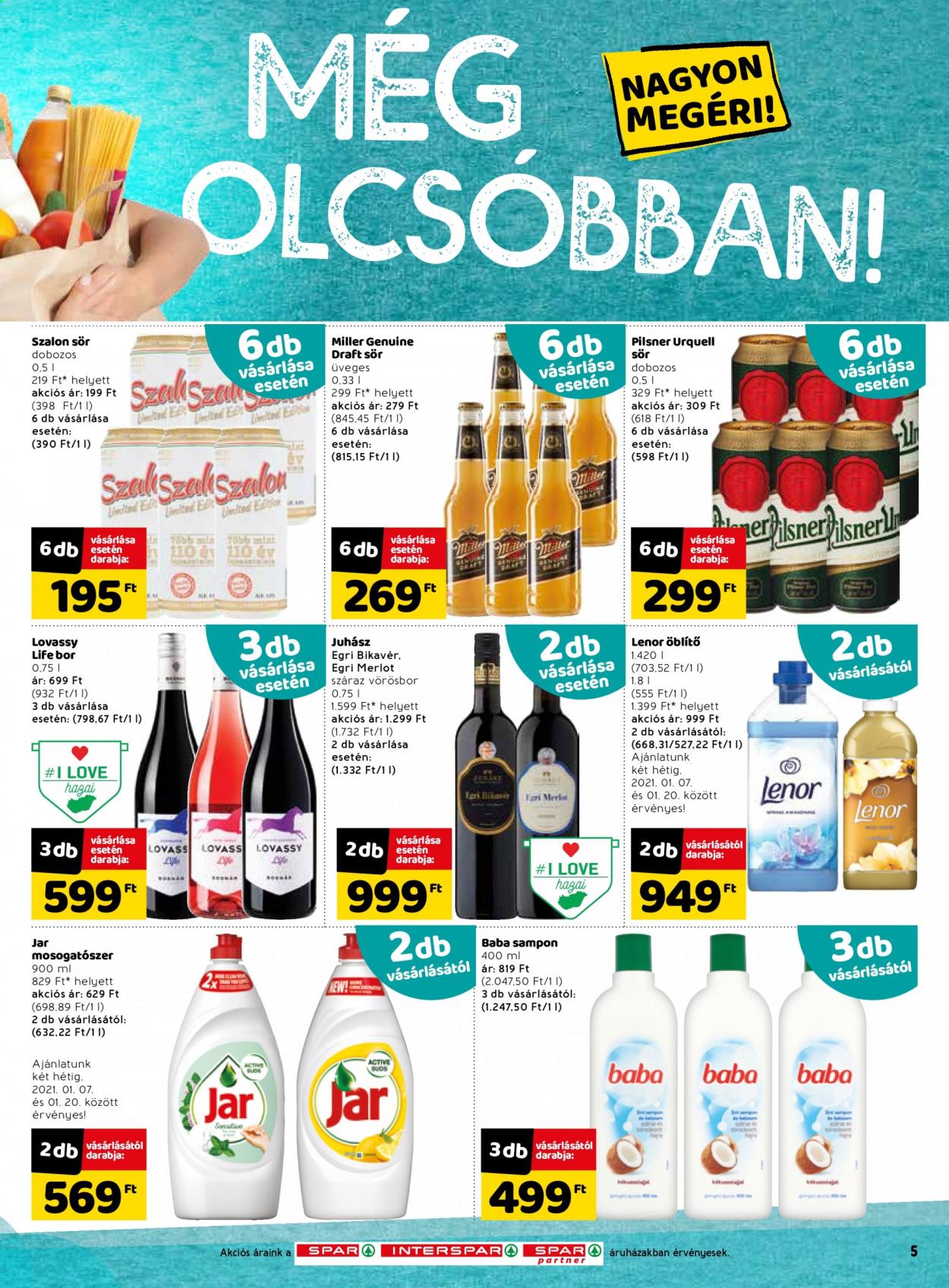 SPAR akciós újságok - 2021.01.07 - 2021.01.13. Oldal 5