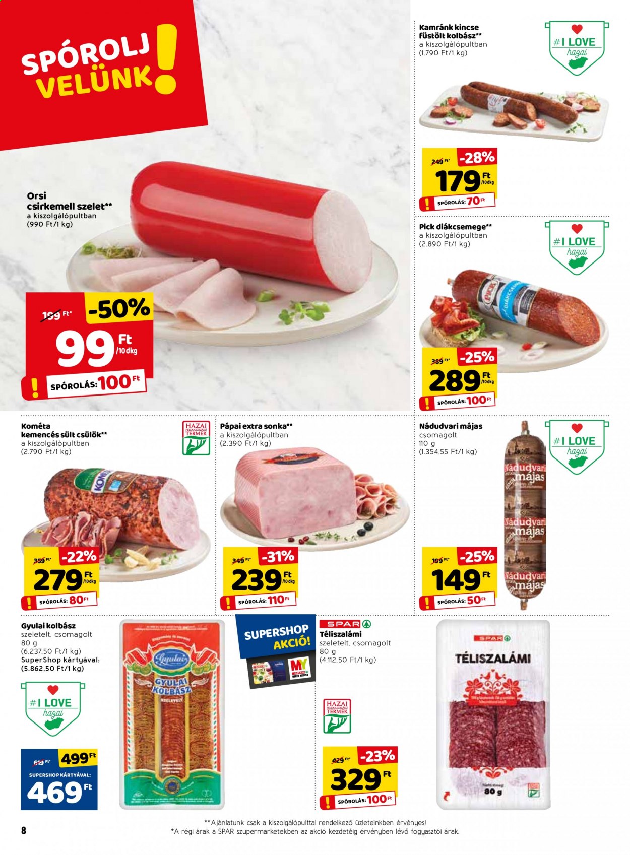 SPAR akciós újságok - 2021.01.07 - 2021.01.13. Oldal 8