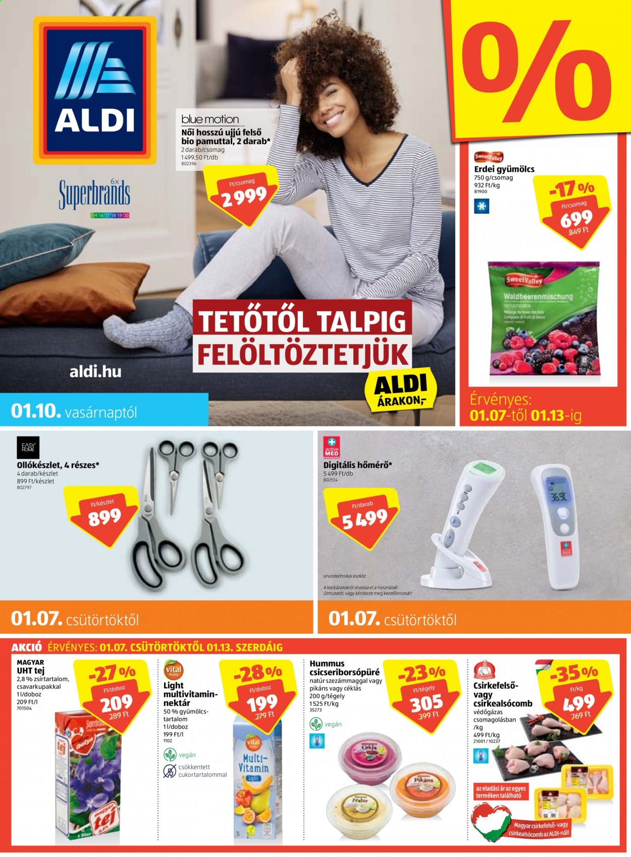 Aldi akciós újságok - 2021.01.07 - 2021.01.13. Oldal 1