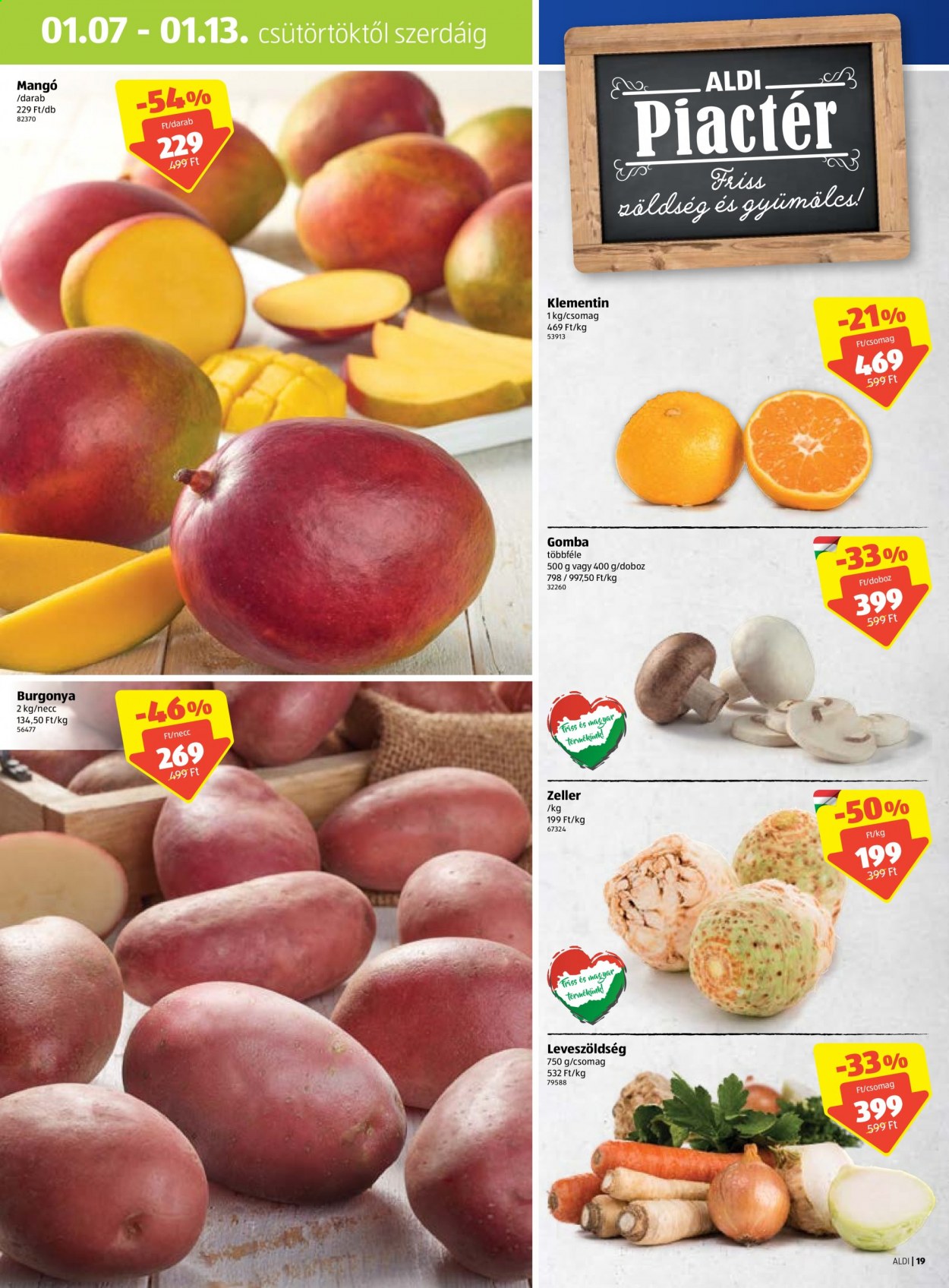 Aldi akciós újságok - 2021.01.07 - 2021.01.13. Oldal 19