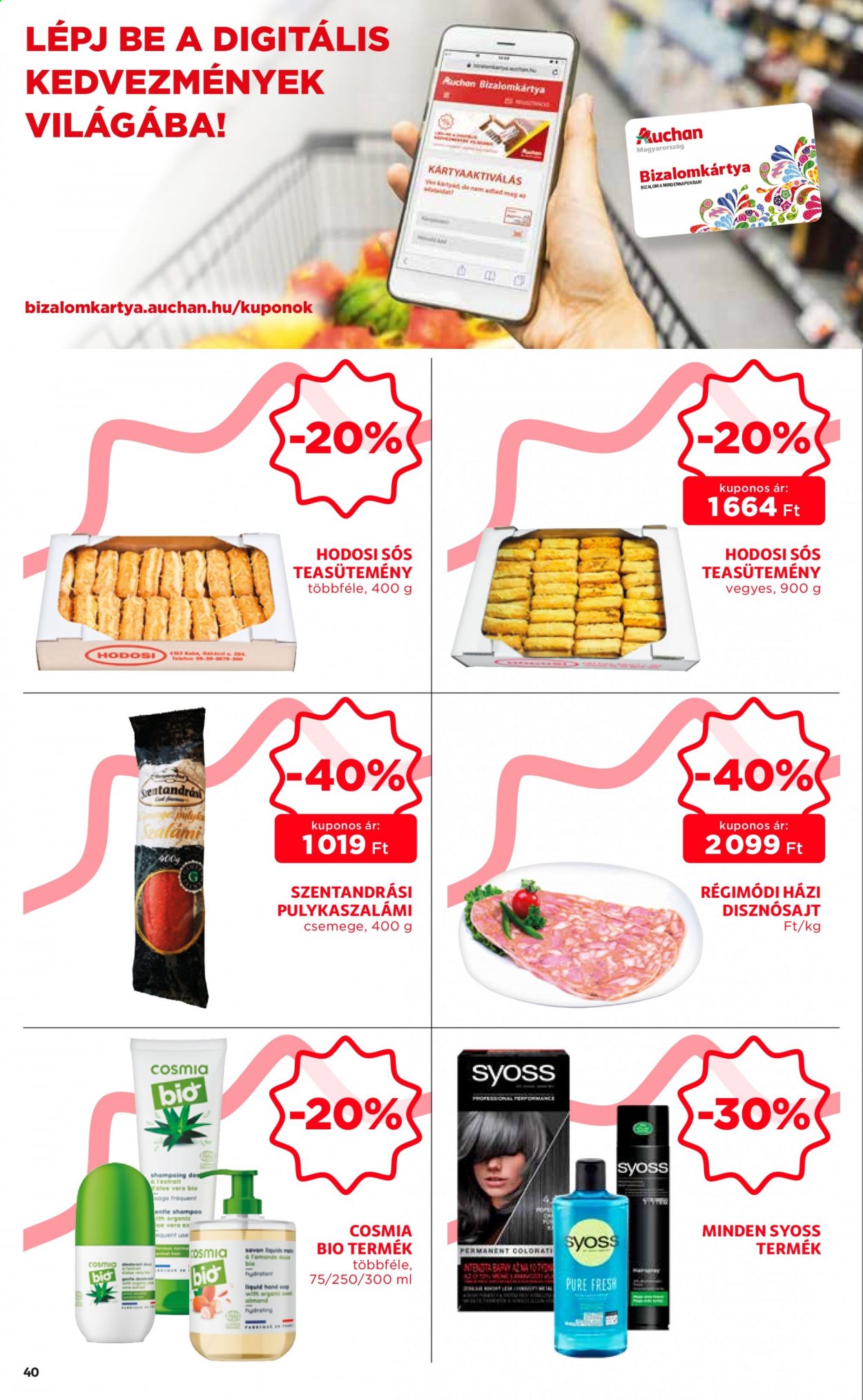 Auchan akciós újságok - 2021.01.07 - 2021.01.13. Oldal 40