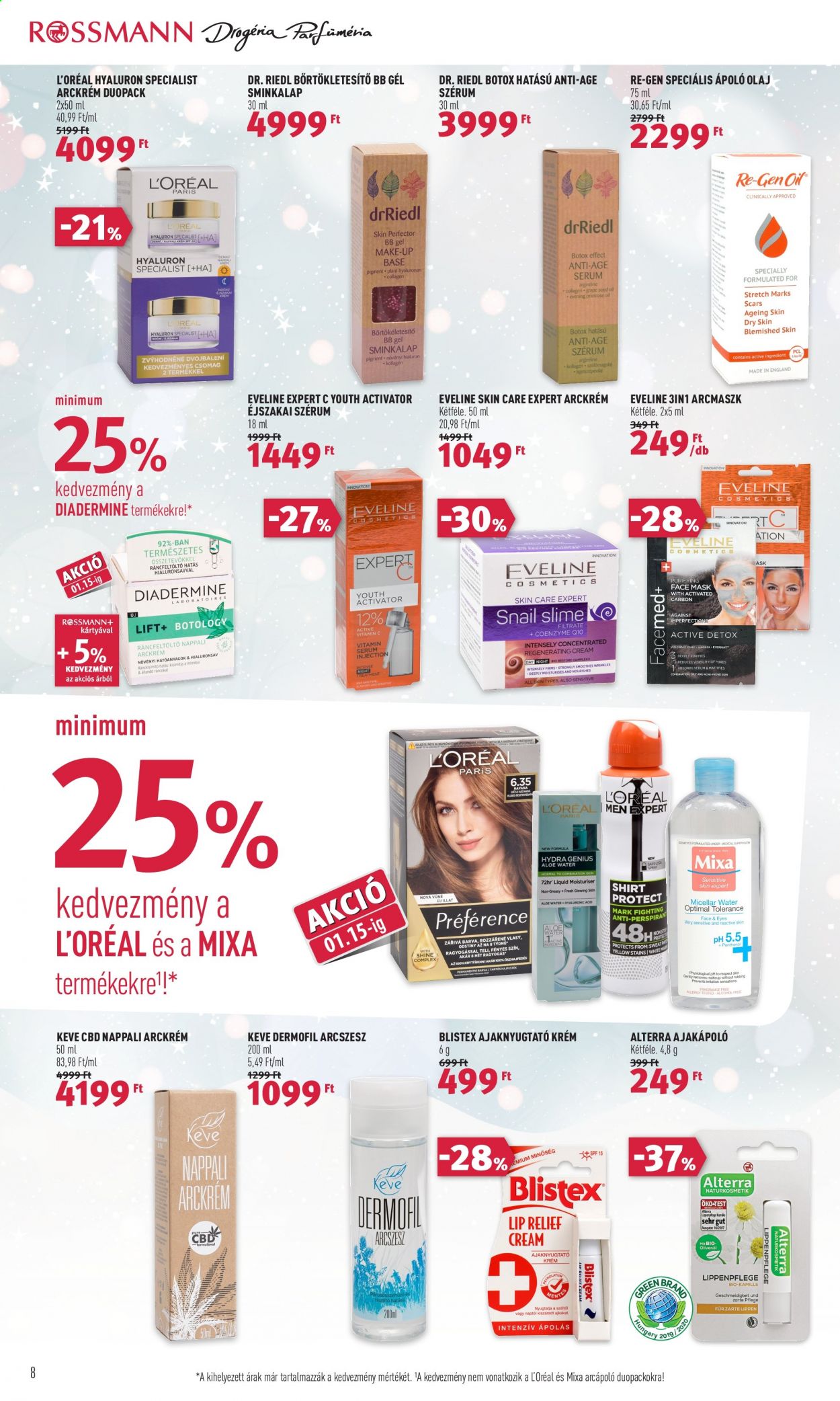Rossmann akciós újságok - 2021.01.04 - 2021.01.08. Oldal 8