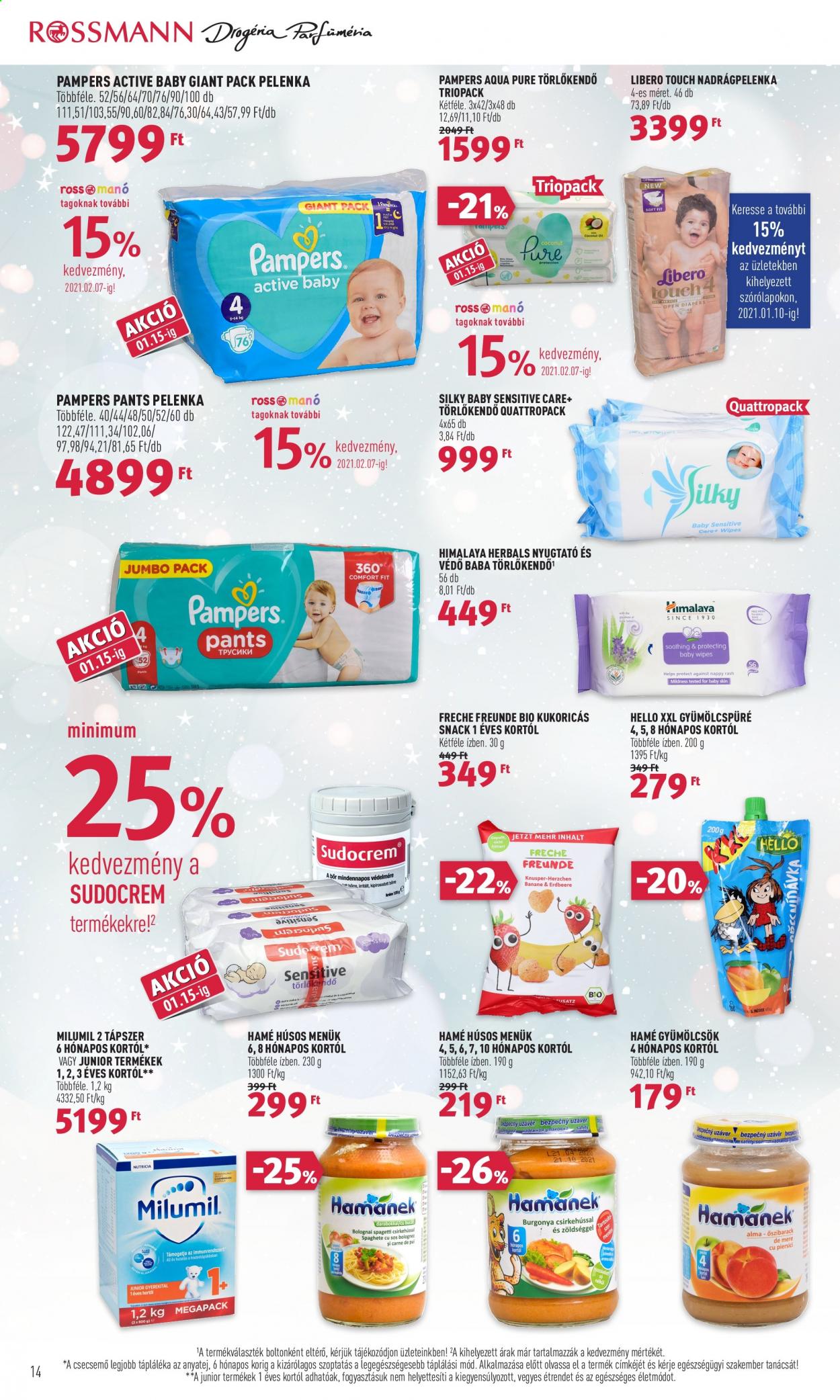 Rossmann akciós újságok - 2021.01.04 - 2021.01.08. Oldal 14