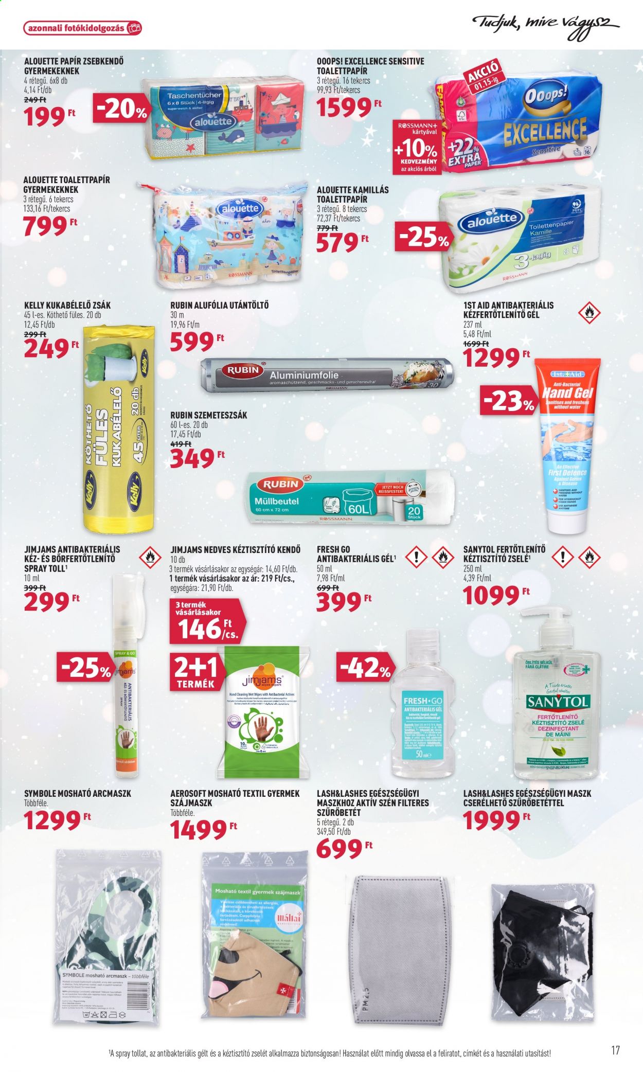 Rossmann akciós újságok - 2021.01.04 - 2021.01.08. Oldal 17