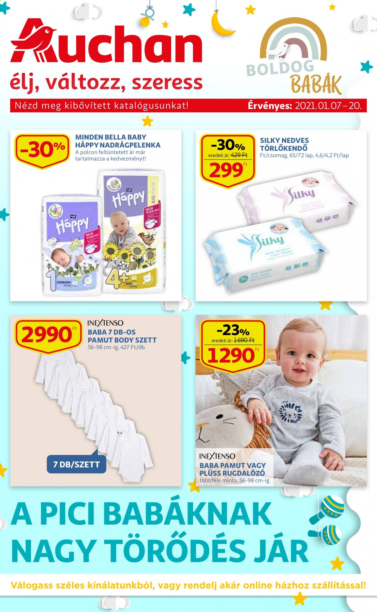 Auchan akciós újságok - 2021.01.07 - 2021.01.20. Oldal 1